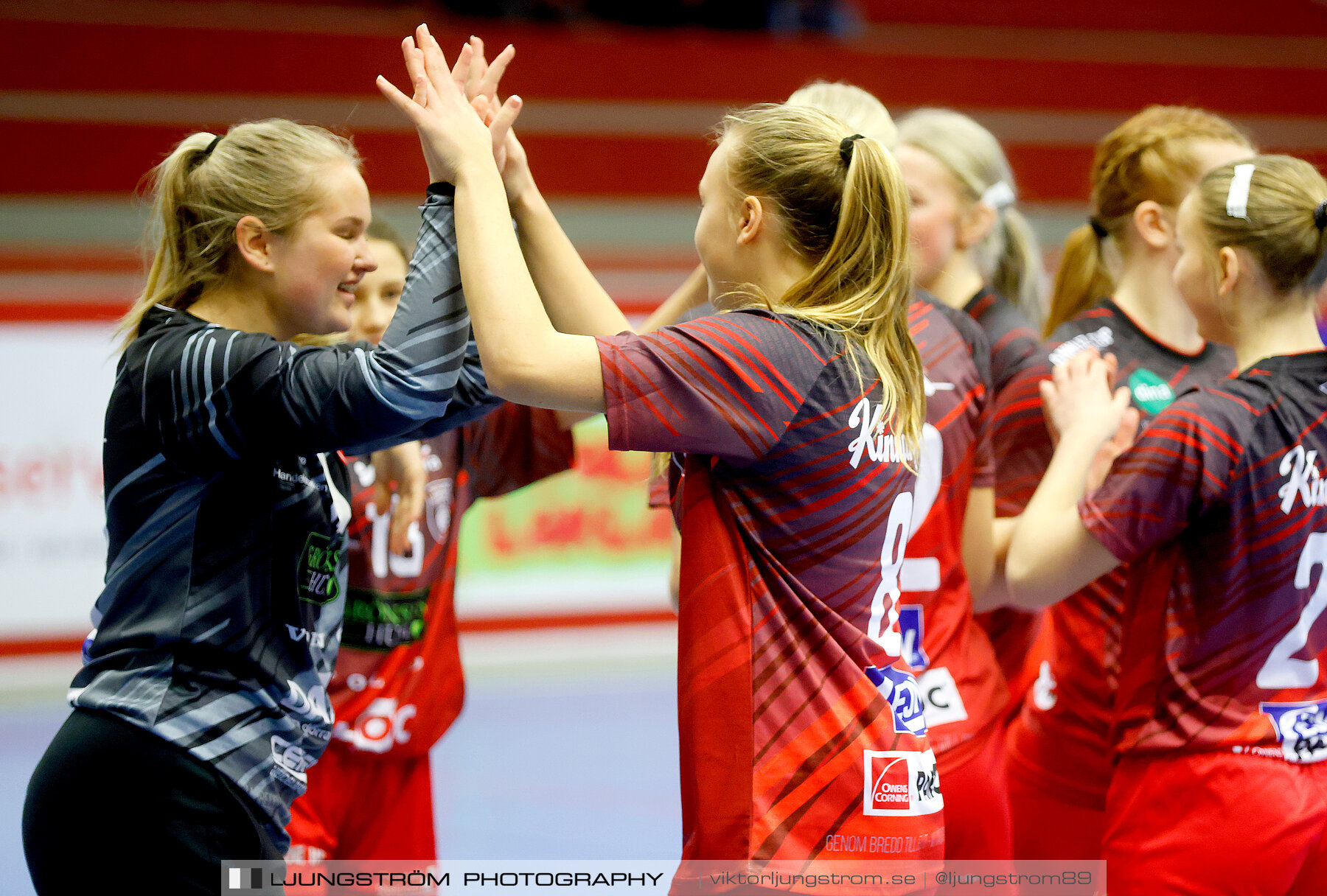 USM F16 Steg 3 Skövde HF Vit F06-IF Hallby HK 2 16-10,dam,Skövde Idrottshall,Skövde,Sverige,Ungdoms-SM,Handboll,2022,272704