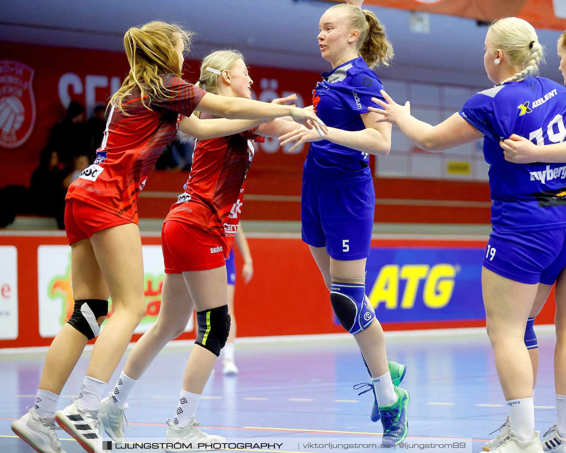 USM F16 Steg 3 Skövde HF Vit F06-IF Hallby HK 2 16-10,dam,Skövde Idrottshall,Skövde,Sverige,Ungdoms-SM,Handboll,2022,272712