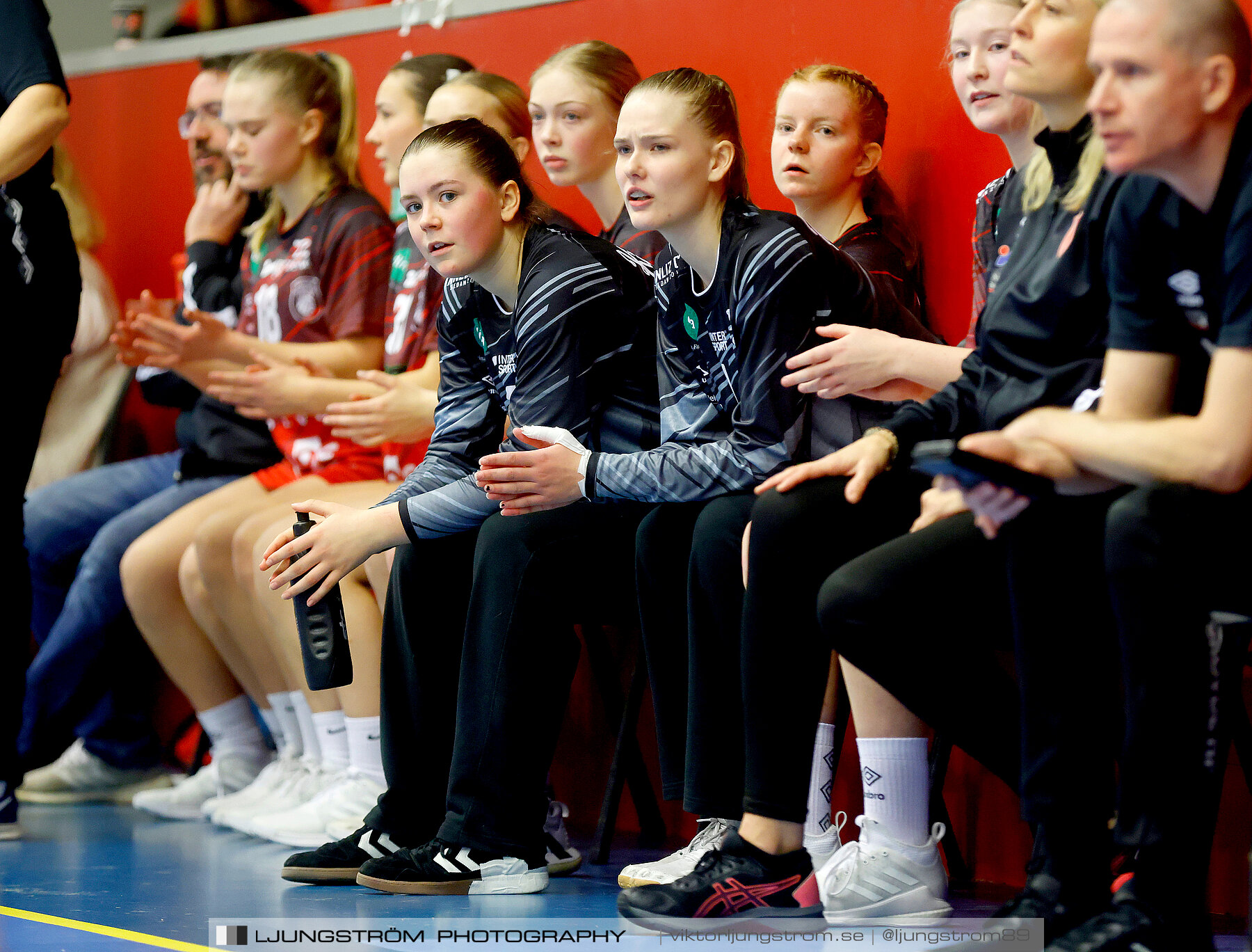 USM F16 Steg 3 Skövde HF Vit F06-IF Hallby HK 2 16-10,dam,Skövde Idrottshall,Skövde,Sverige,Ungdoms-SM,Handboll,2022,272714