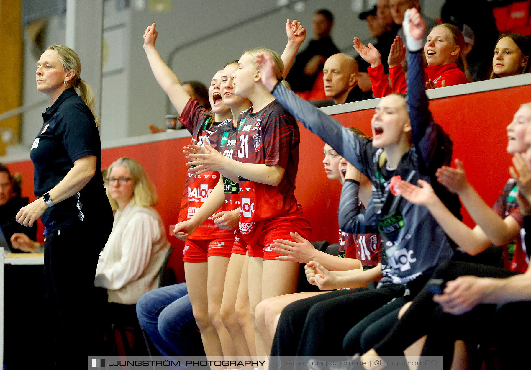 USM F16 Steg 3 Skövde HF Vit F06-IF Hallby HK 2 16-10,dam,Skövde Idrottshall,Skövde,Sverige,Ungdoms-SM,Handboll,2022,272719