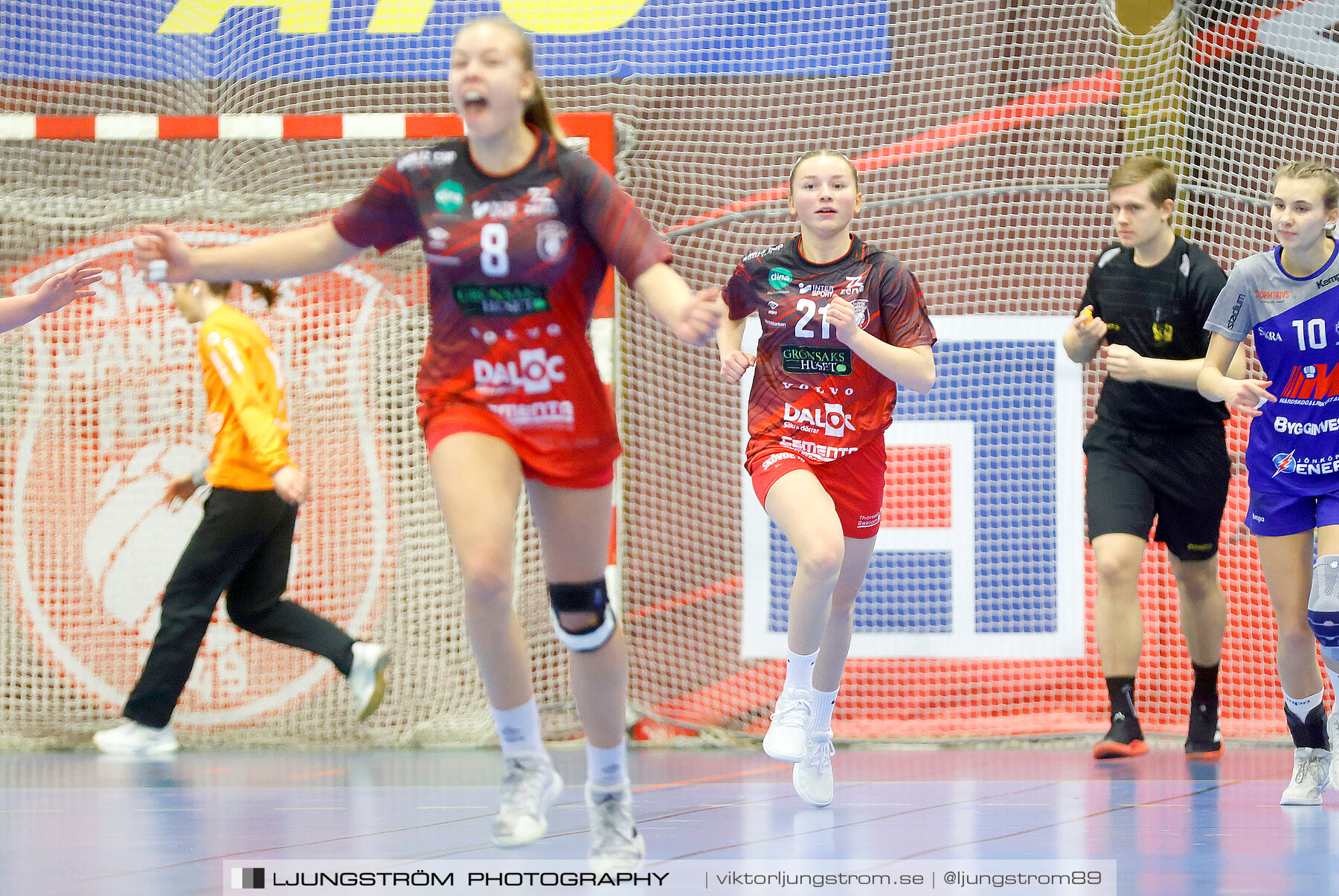 USM F16 Steg 3 Skövde HF Vit F06-IF Hallby HK 2 16-10,dam,Skövde Idrottshall,Skövde,Sverige,Ungdoms-SM,Handboll,2022,272720