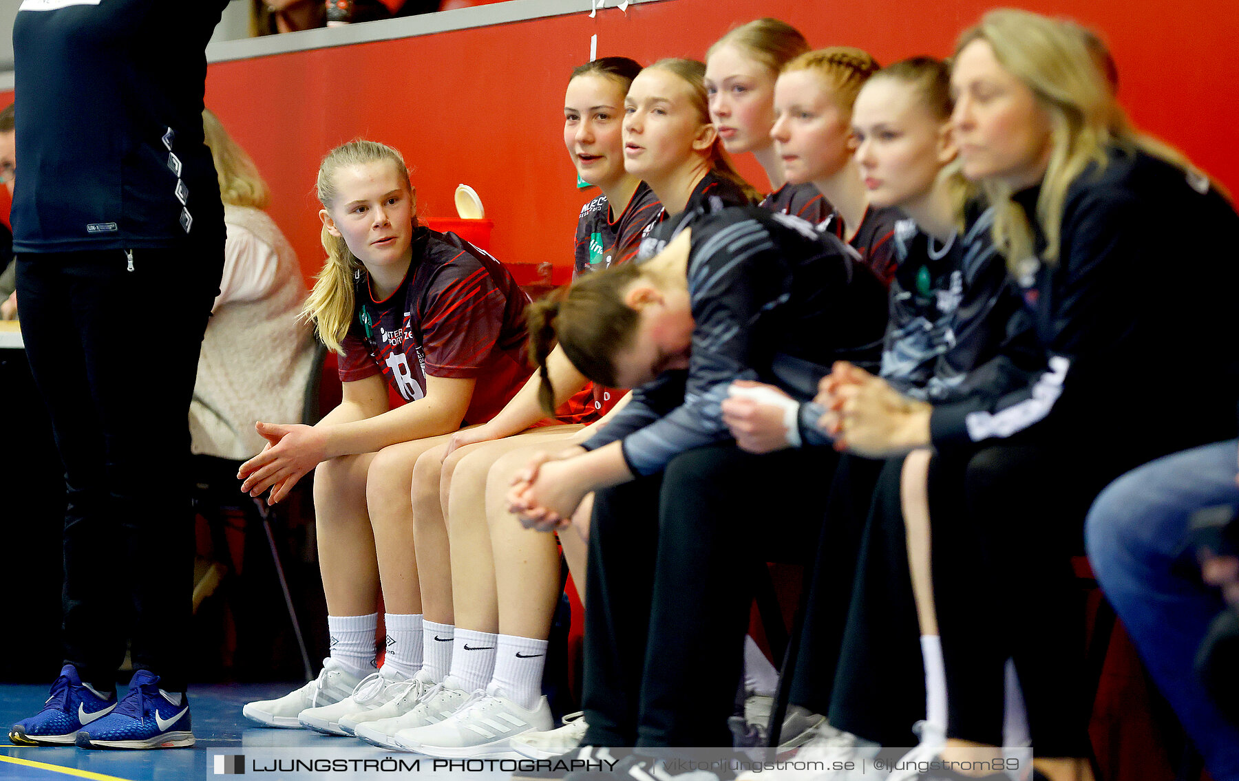 USM F16 Steg 3 Skövde HF Vit F06-IF Hallby HK 2 16-10,dam,Skövde Idrottshall,Skövde,Sverige,Ungdoms-SM,Handboll,2022,272728