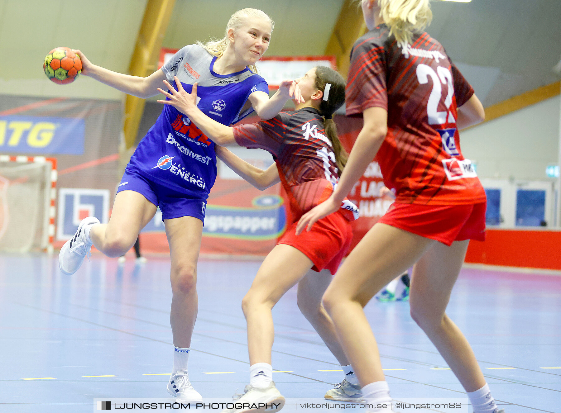 USM F16 Steg 3 Skövde HF Vit F06-IF Hallby HK 2 16-10,dam,Skövde Idrottshall,Skövde,Sverige,Ungdoms-SM,Handboll,2022,272746