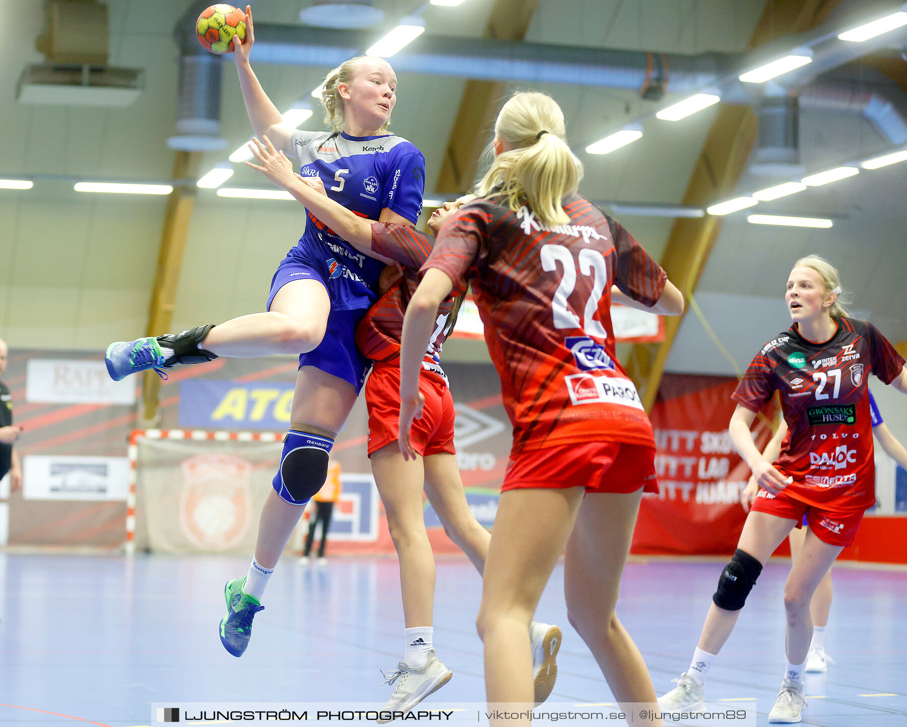 USM F16 Steg 3 Skövde HF Vit F06-IF Hallby HK 2 16-10,dam,Skövde Idrottshall,Skövde,Sverige,Ungdoms-SM,Handboll,2022,272755