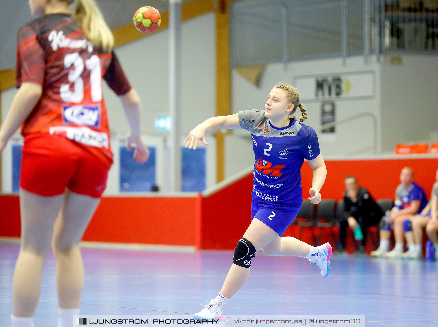 USM F16 Steg 3 Skövde HF Vit F06-IF Hallby HK 2 16-10,dam,Skövde Idrottshall,Skövde,Sverige,Ungdoms-SM,Handboll,2022,272760