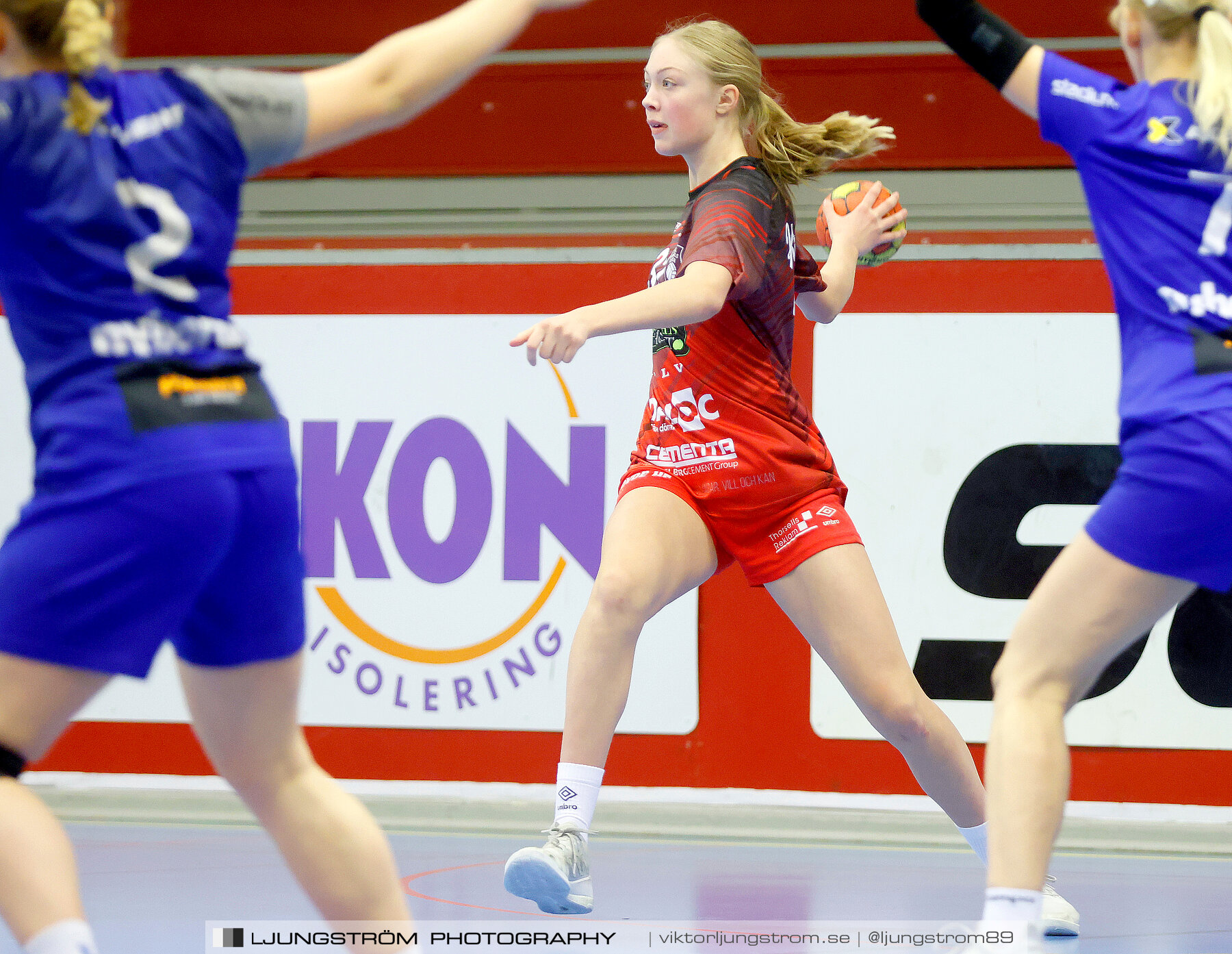 USM F16 Steg 3 Skövde HF Vit F06-IF Hallby HK 2 16-10,dam,Skövde Idrottshall,Skövde,Sverige,Ungdoms-SM,Handboll,2022,272767