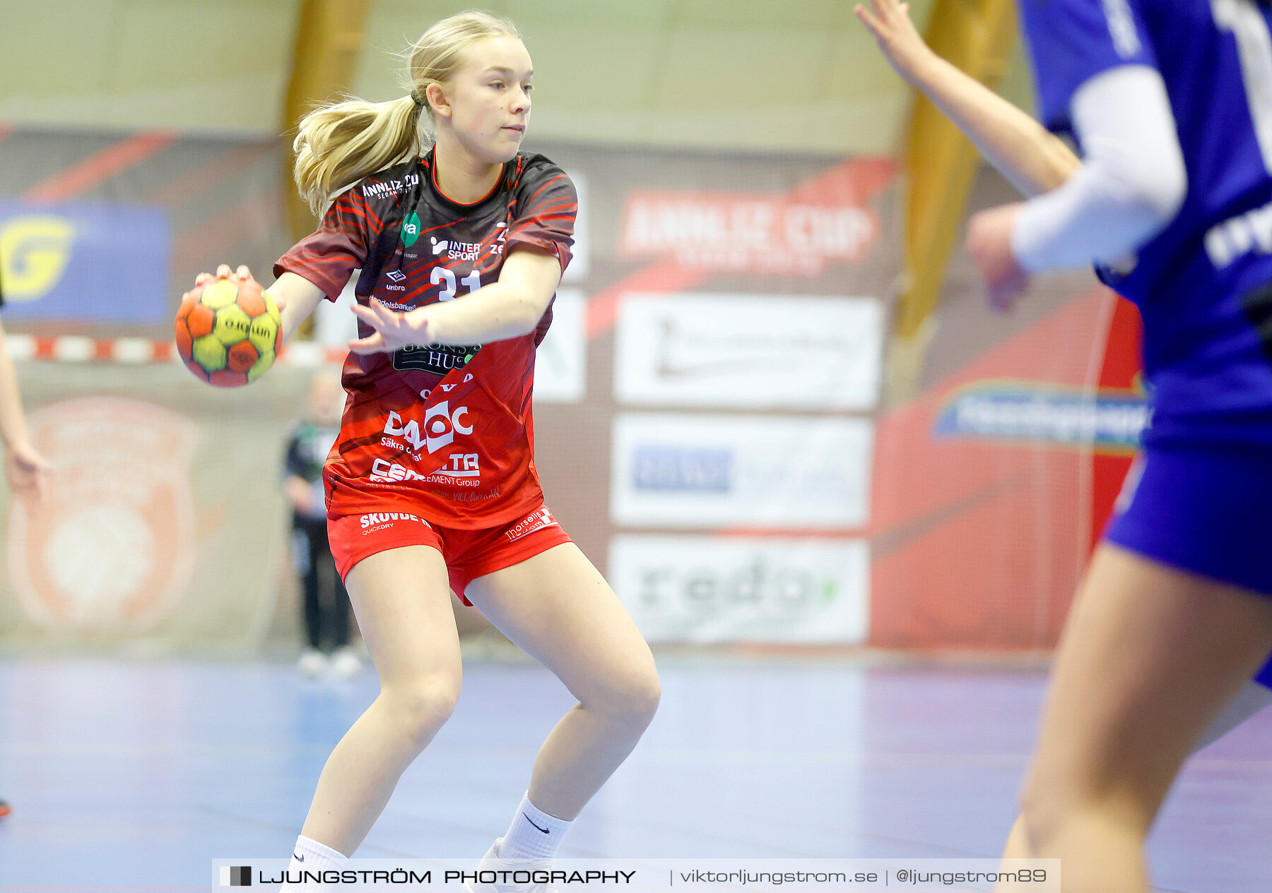 USM F16 Steg 3 Skövde HF Vit F06-IF Hallby HK 2 16-10,dam,Skövde Idrottshall,Skövde,Sverige,Ungdoms-SM,Handboll,2022,272770