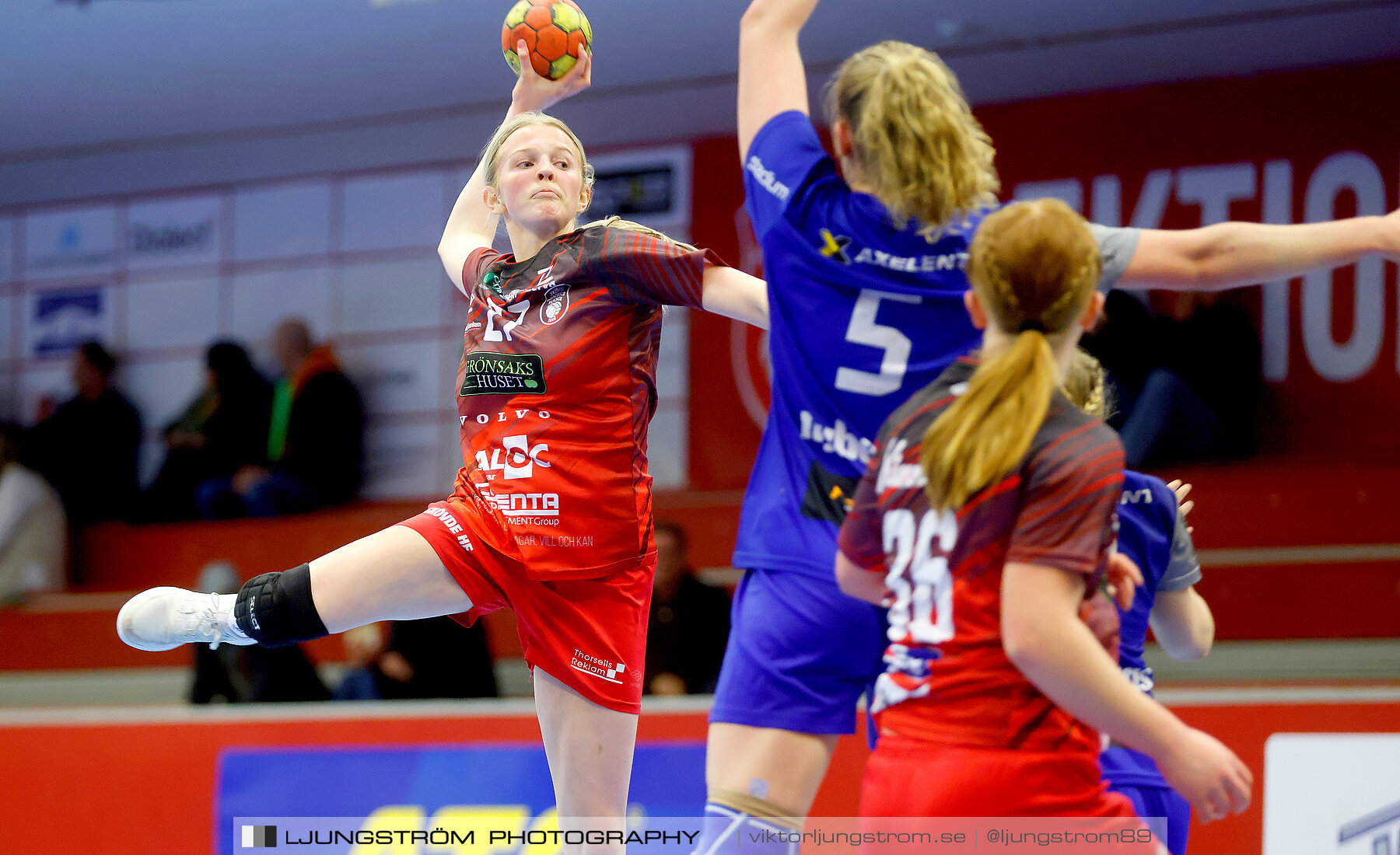 USM F16 Steg 3 Skövde HF Vit F06-IF Hallby HK 2 16-10,dam,Skövde Idrottshall,Skövde,Sverige,Ungdoms-SM,Handboll,2022,272772