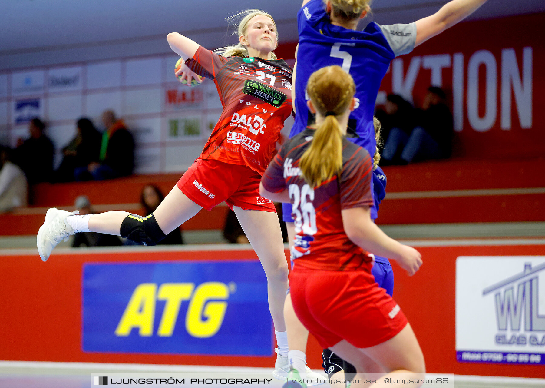 USM F16 Steg 3 Skövde HF Vit F06-IF Hallby HK 2 16-10,dam,Skövde Idrottshall,Skövde,Sverige,Ungdoms-SM,Handboll,2022,272774