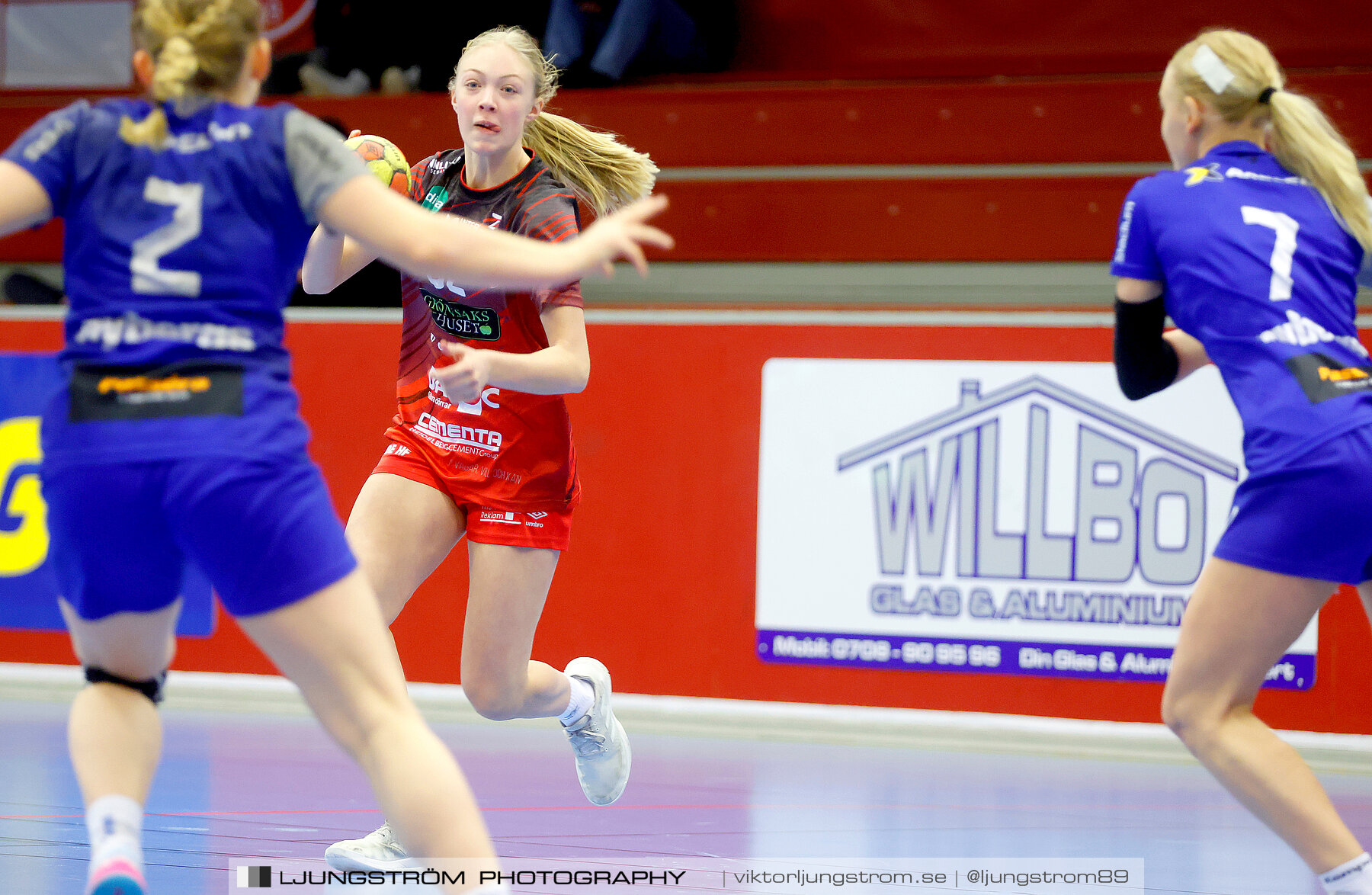 USM F16 Steg 3 Skövde HF Vit F06-IF Hallby HK 2 16-10,dam,Skövde Idrottshall,Skövde,Sverige,Ungdoms-SM,Handboll,2022,272784