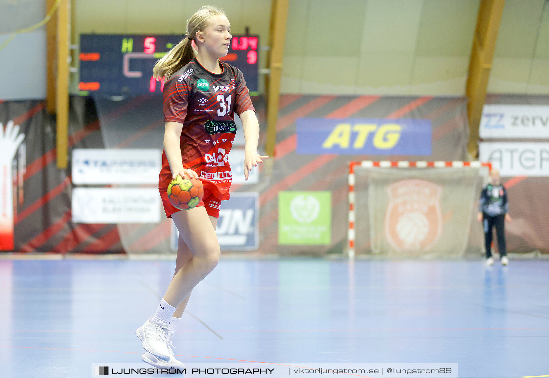 USM F16 Steg 3 Skövde HF Vit F06-IF Hallby HK 2 16-10,dam,Skövde Idrottshall,Skövde,Sverige,Ungdoms-SM,Handboll,2022,272787