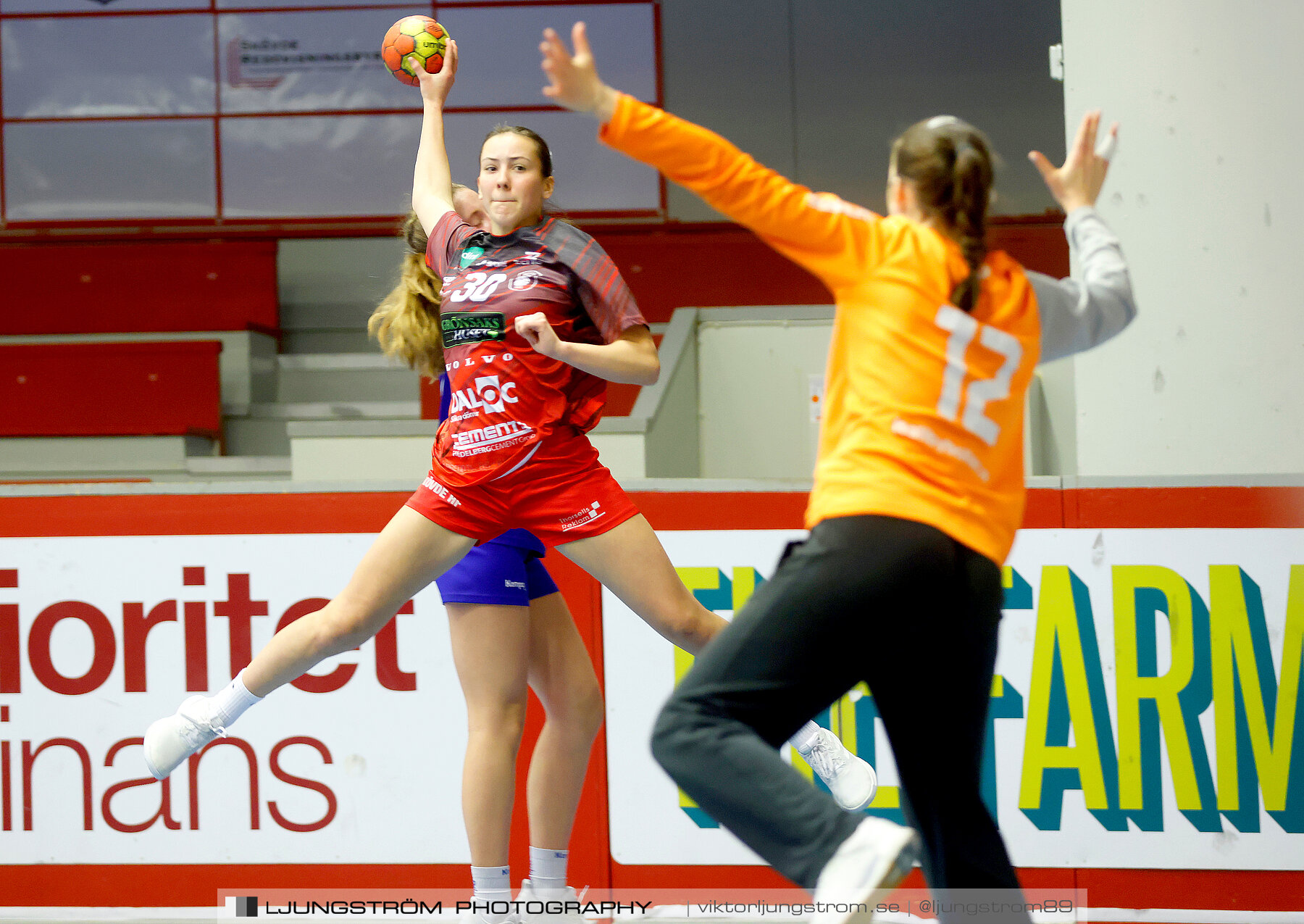 USM F16 Steg 3 Skövde HF Vit F06-IF Hallby HK 2 16-10,dam,Skövde Idrottshall,Skövde,Sverige,Ungdoms-SM,Handboll,2022,272789