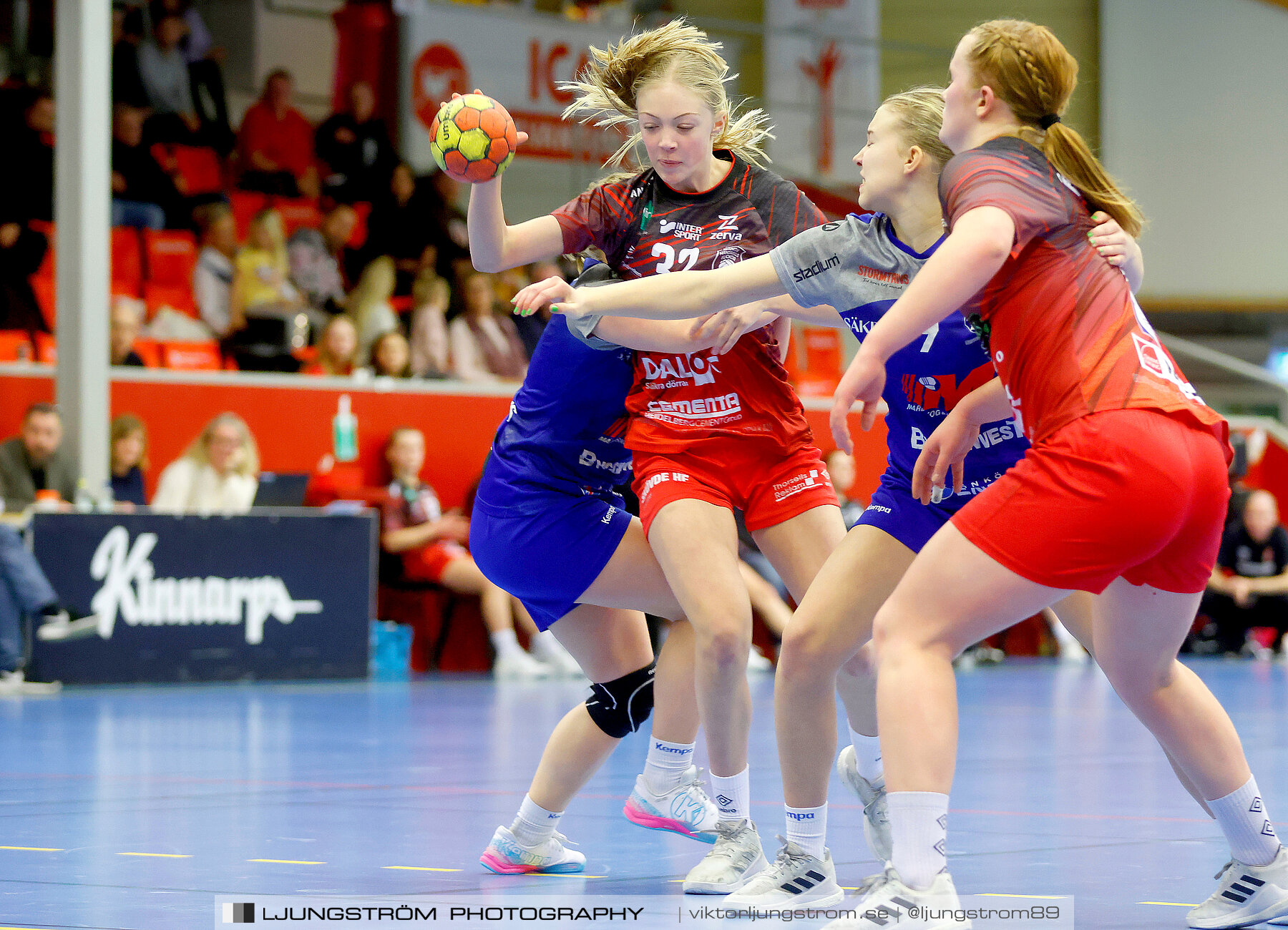 USM F16 Steg 3 Skövde HF Vit F06-IF Hallby HK 2 16-10,dam,Skövde Idrottshall,Skövde,Sverige,Ungdoms-SM,Handboll,2022,272796