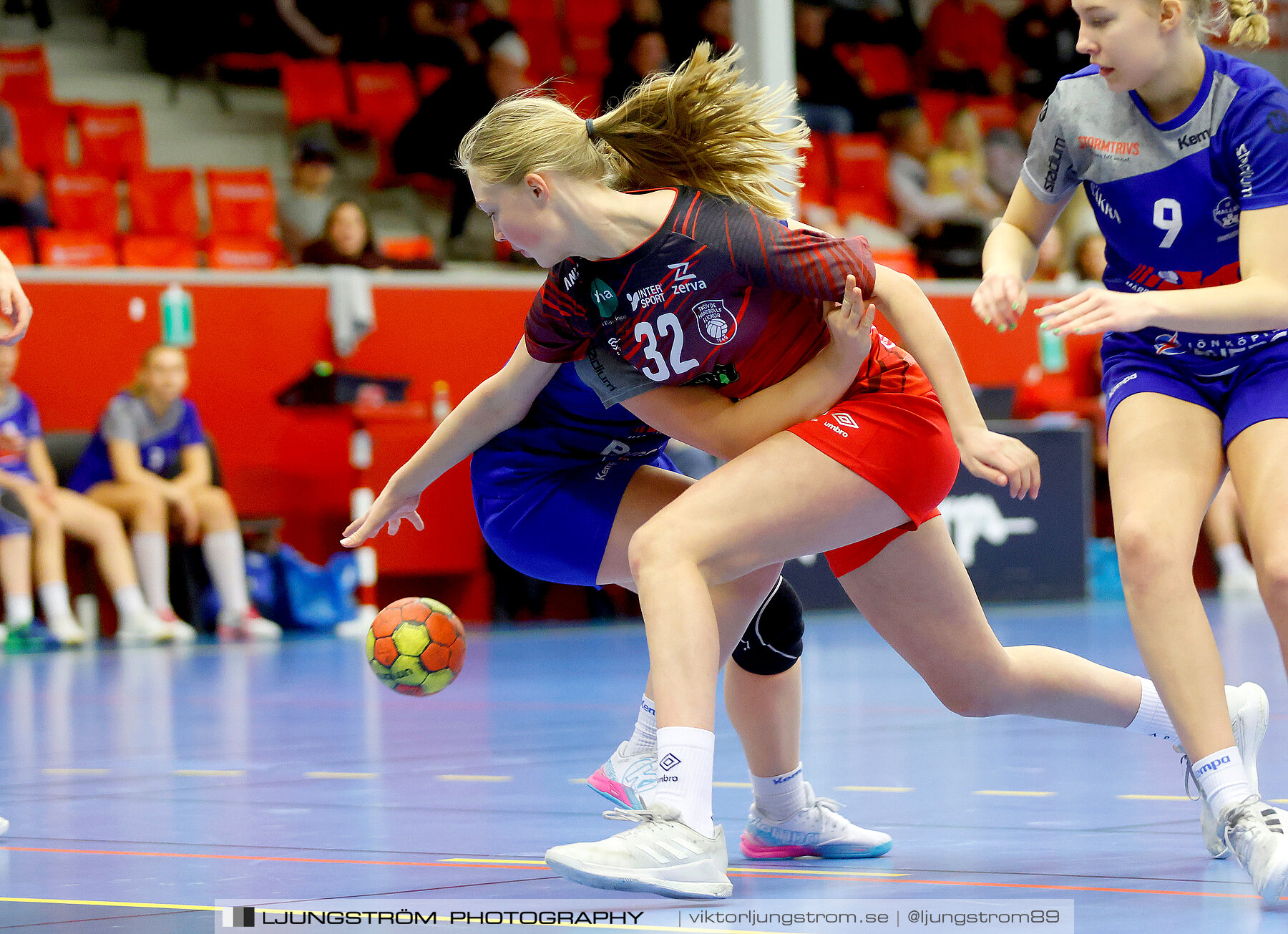 USM F16 Steg 3 Skövde HF Vit F06-IF Hallby HK 2 16-10,dam,Skövde Idrottshall,Skövde,Sverige,Ungdoms-SM,Handboll,2022,272799