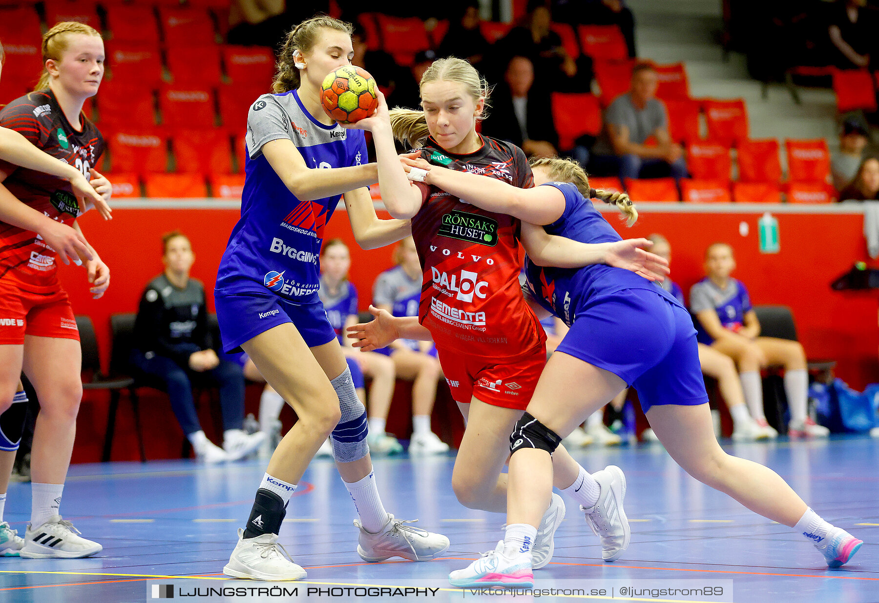 USM F16 Steg 3 Skövde HF Vit F06-IF Hallby HK 2 16-10,dam,Skövde Idrottshall,Skövde,Sverige,Ungdoms-SM,Handboll,2022,272805