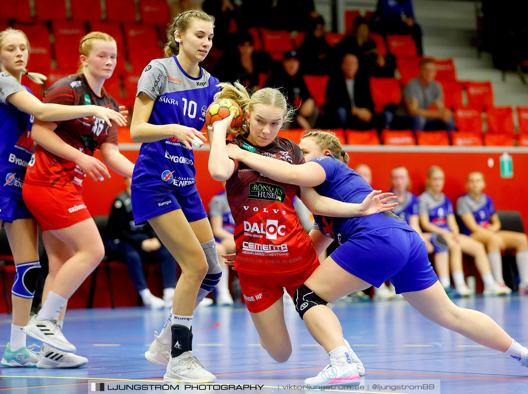 USM F16 Steg 3 Skövde HF Vit F06-IF Hallby HK 2 16-10,dam,Skövde Idrottshall,Skövde,Sverige,Ungdoms-SM,Handboll,2022,272807