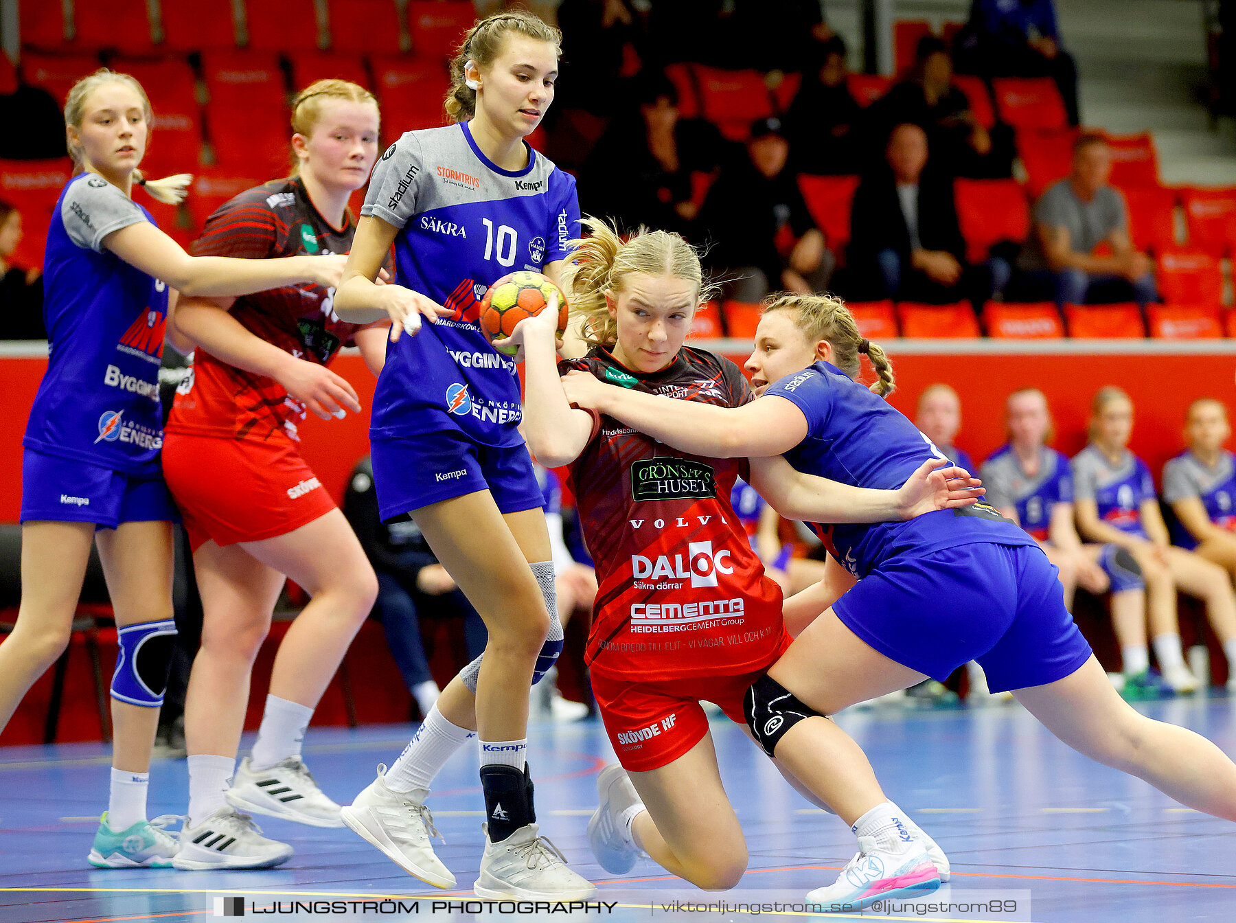 USM F16 Steg 3 Skövde HF Vit F06-IF Hallby HK 2 16-10,dam,Skövde Idrottshall,Skövde,Sverige,Ungdoms-SM,Handboll,2022,272808