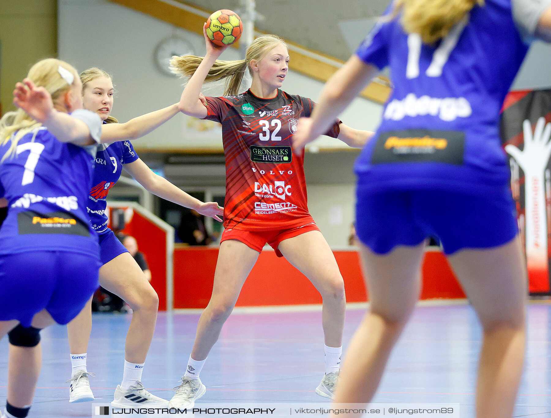 USM F16 Steg 3 Skövde HF Vit F06-IF Hallby HK 2 16-10,dam,Skövde Idrottshall,Skövde,Sverige,Ungdoms-SM,Handboll,2022,272813