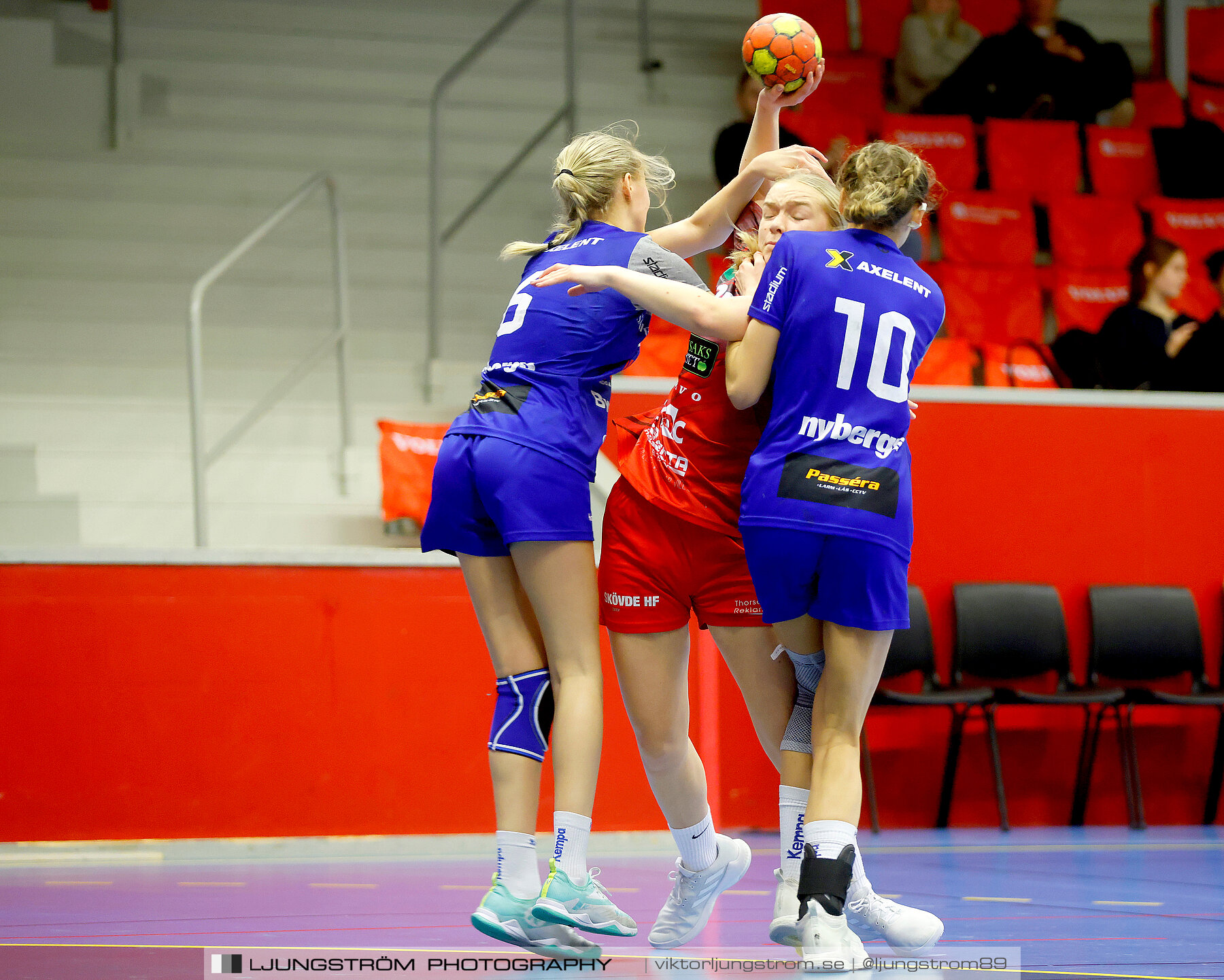 USM F16 Steg 3 Skövde HF Vit F06-IF Hallby HK 2 16-10,dam,Skövde Idrottshall,Skövde,Sverige,Ungdoms-SM,Handboll,2022,272821