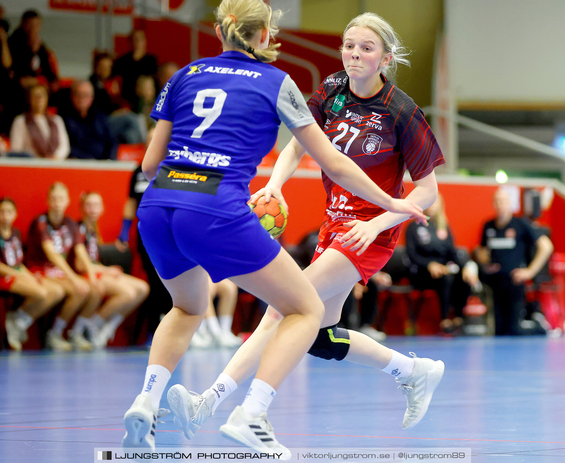 USM F16 Steg 3 Skövde HF Vit F06-IF Hallby HK 2 16-10,dam,Skövde Idrottshall,Skövde,Sverige,Ungdoms-SM,Handboll,2022,272830