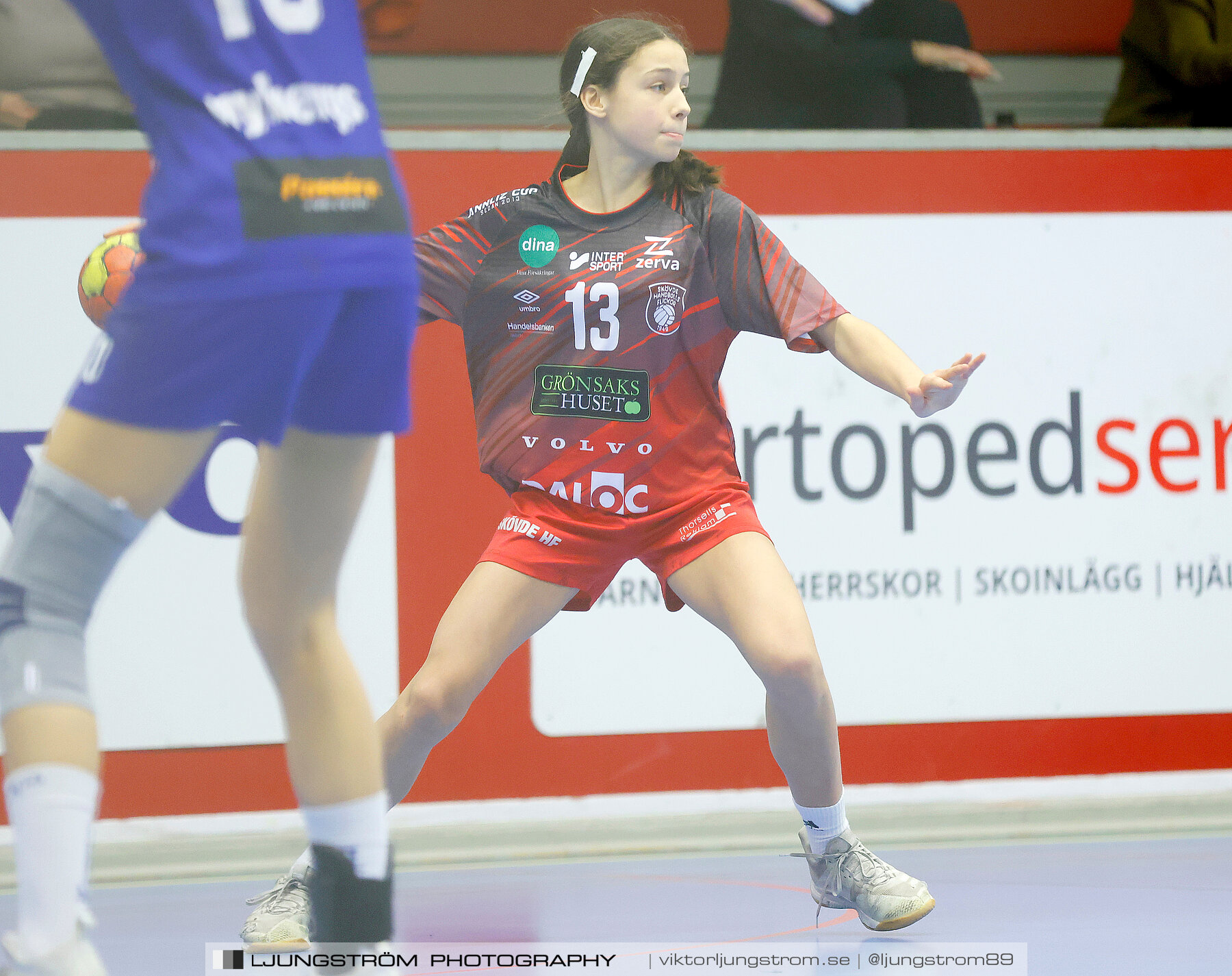 USM F16 Steg 3 Skövde HF Vit F06-IF Hallby HK 2 16-10,dam,Skövde Idrottshall,Skövde,Sverige,Ungdoms-SM,Handboll,2022,272851