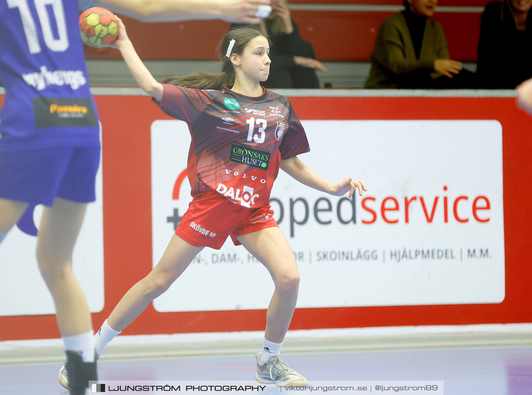 USM F16 Steg 3 Skövde HF Vit F06-IF Hallby HK 2 16-10,dam,Skövde Idrottshall,Skövde,Sverige,Ungdoms-SM,Handboll,2022,272852