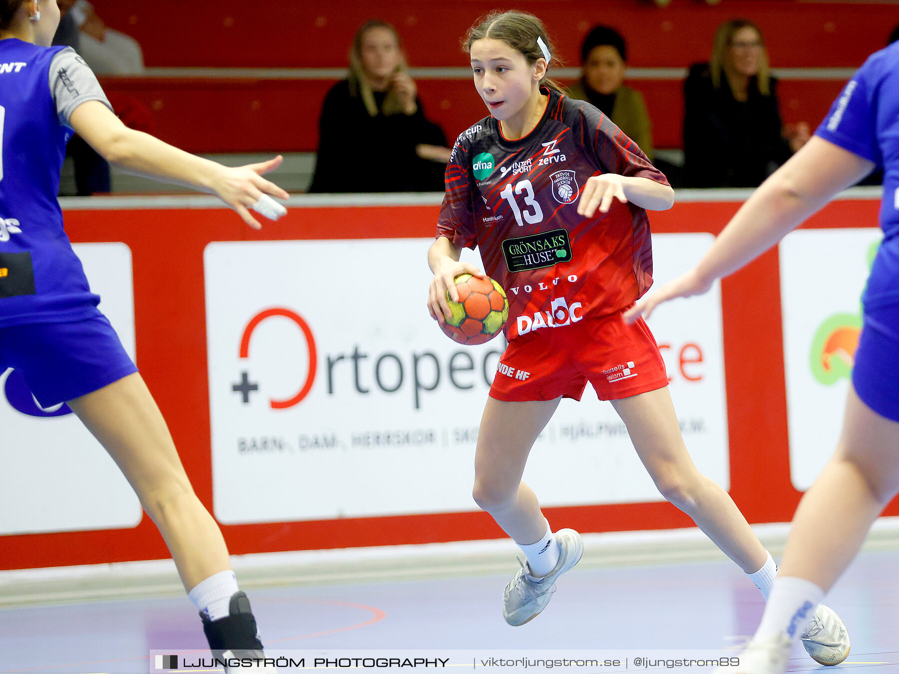 USM F16 Steg 3 Skövde HF Vit F06-IF Hallby HK 2 16-10,dam,Skövde Idrottshall,Skövde,Sverige,Ungdoms-SM,Handboll,2022,272854