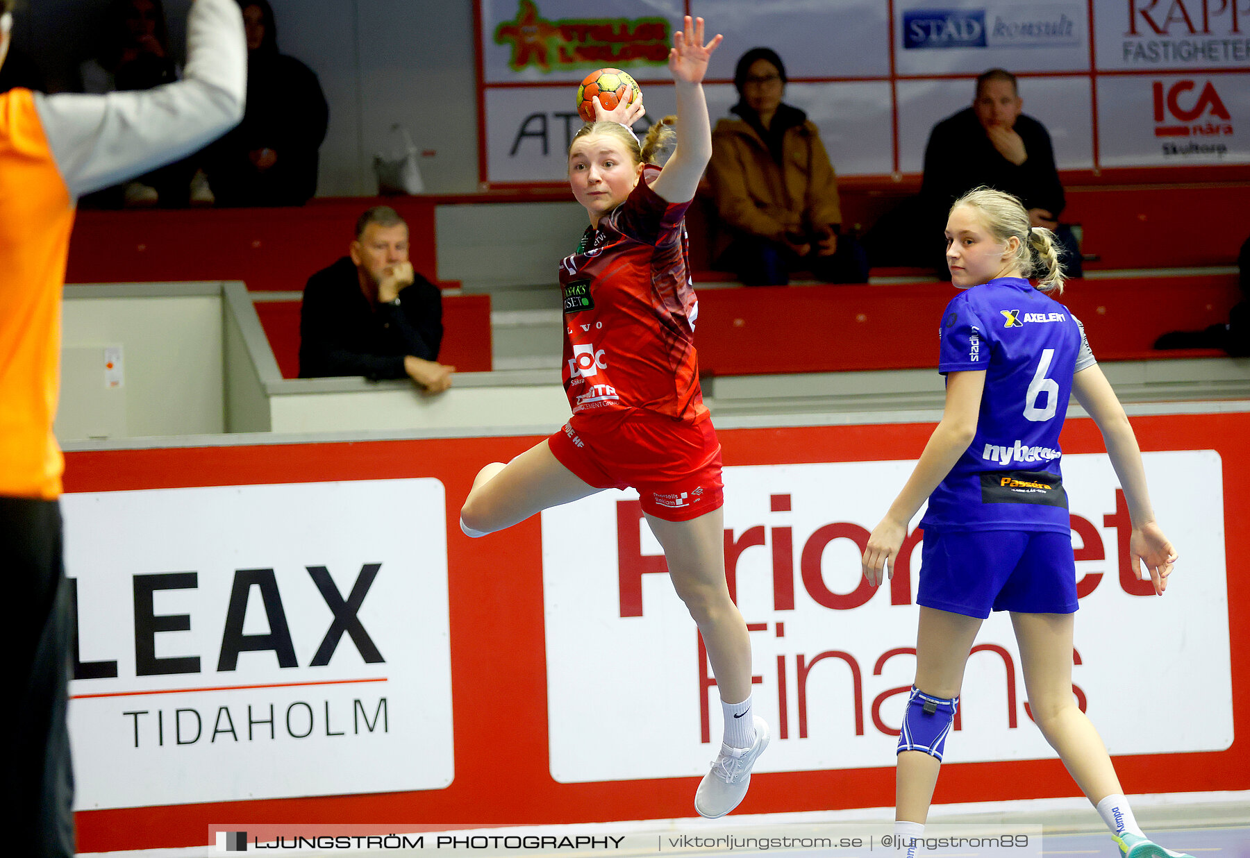 USM F16 Steg 3 Skövde HF Vit F06-IF Hallby HK 2 16-10,dam,Skövde Idrottshall,Skövde,Sverige,Ungdoms-SM,Handboll,2022,272858