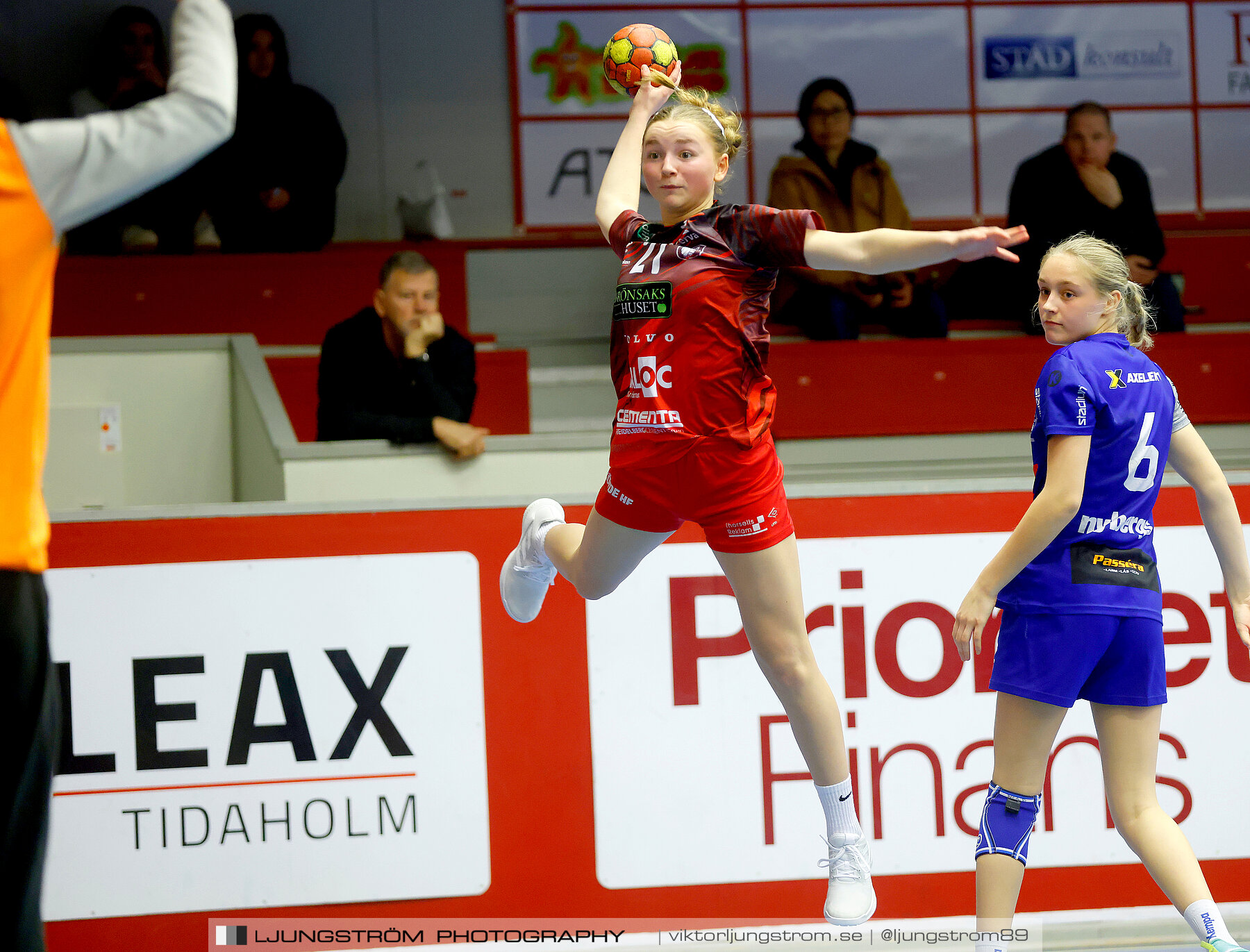 USM F16 Steg 3 Skövde HF Vit F06-IF Hallby HK 2 16-10,dam,Skövde Idrottshall,Skövde,Sverige,Ungdoms-SM,Handboll,2022,272860