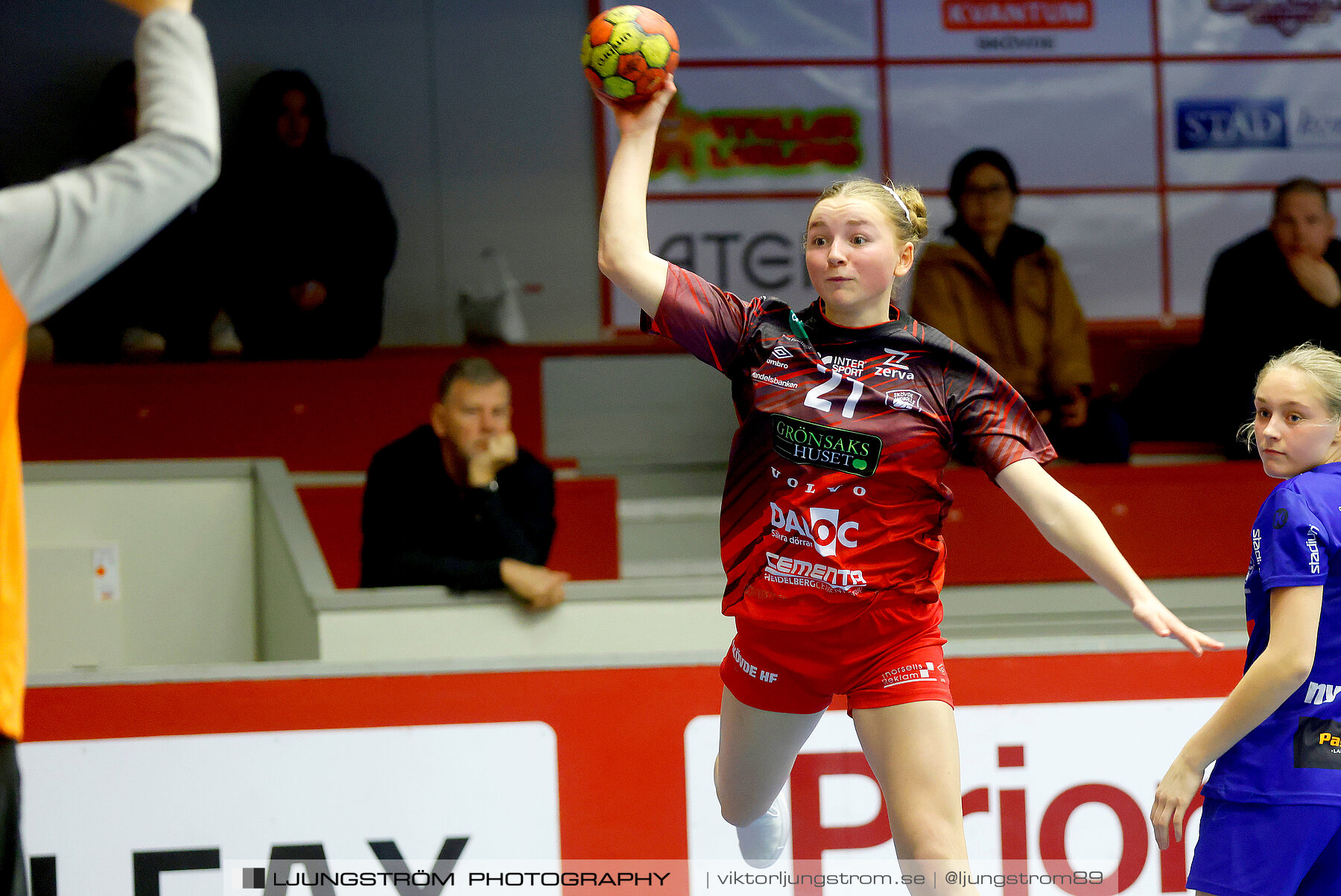 USM F16 Steg 3 Skövde HF Vit F06-IF Hallby HK 2 16-10,dam,Skövde Idrottshall,Skövde,Sverige,Ungdoms-SM,Handboll,2022,272862