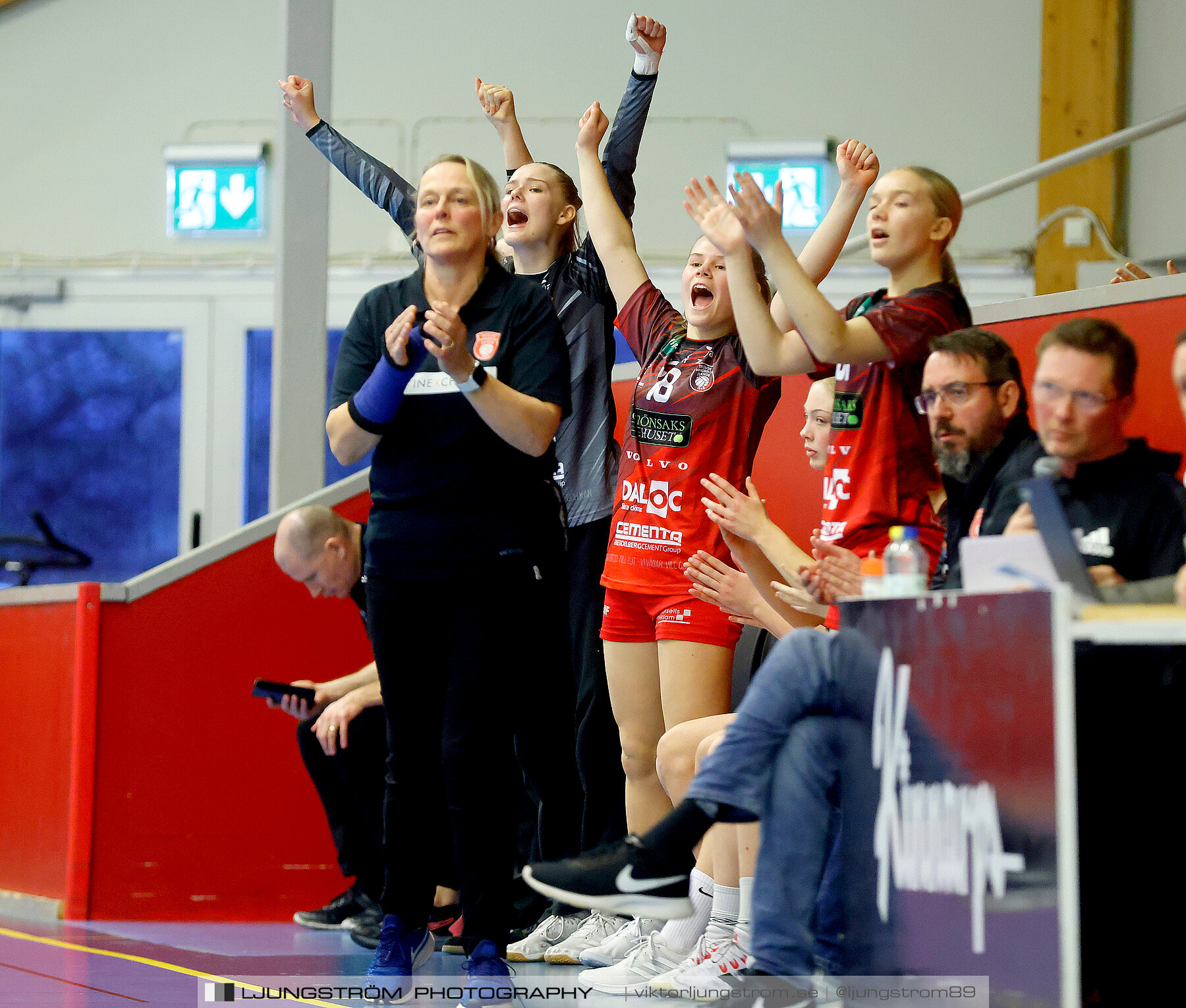 USM F16 Steg 3 Skövde HF Vit F06-IF Hallby HK 2 16-10,dam,Skövde Idrottshall,Skövde,Sverige,Ungdoms-SM,Handboll,2022,272866