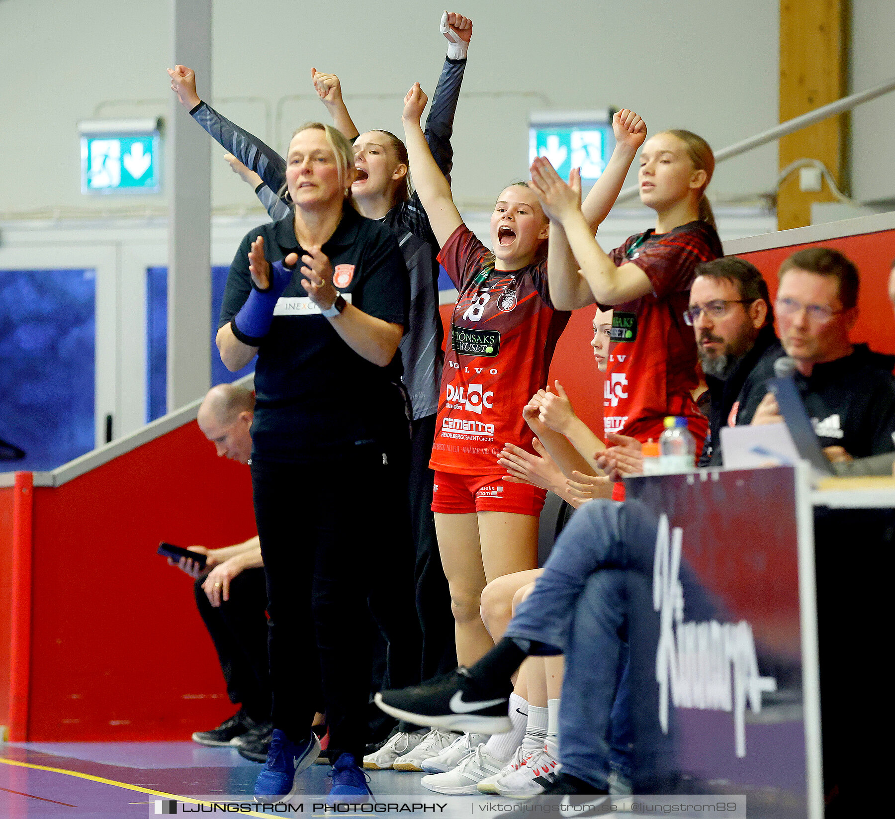 USM F16 Steg 3 Skövde HF Vit F06-IF Hallby HK 2 16-10,dam,Skövde Idrottshall,Skövde,Sverige,Ungdoms-SM,Handboll,2022,272867