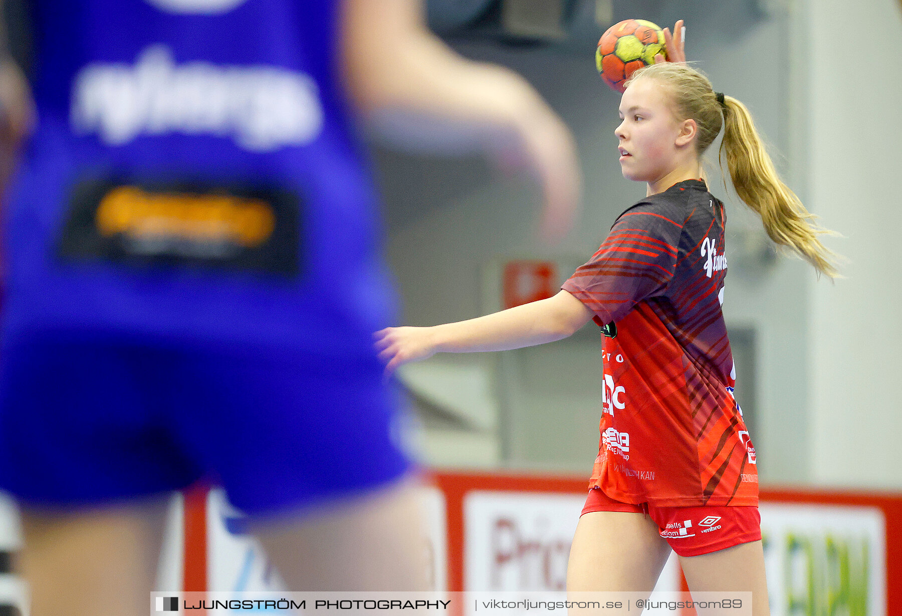 USM F16 Steg 3 Skövde HF Vit F06-IF Hallby HK 2 16-10,dam,Skövde Idrottshall,Skövde,Sverige,Ungdoms-SM,Handboll,2022,272871