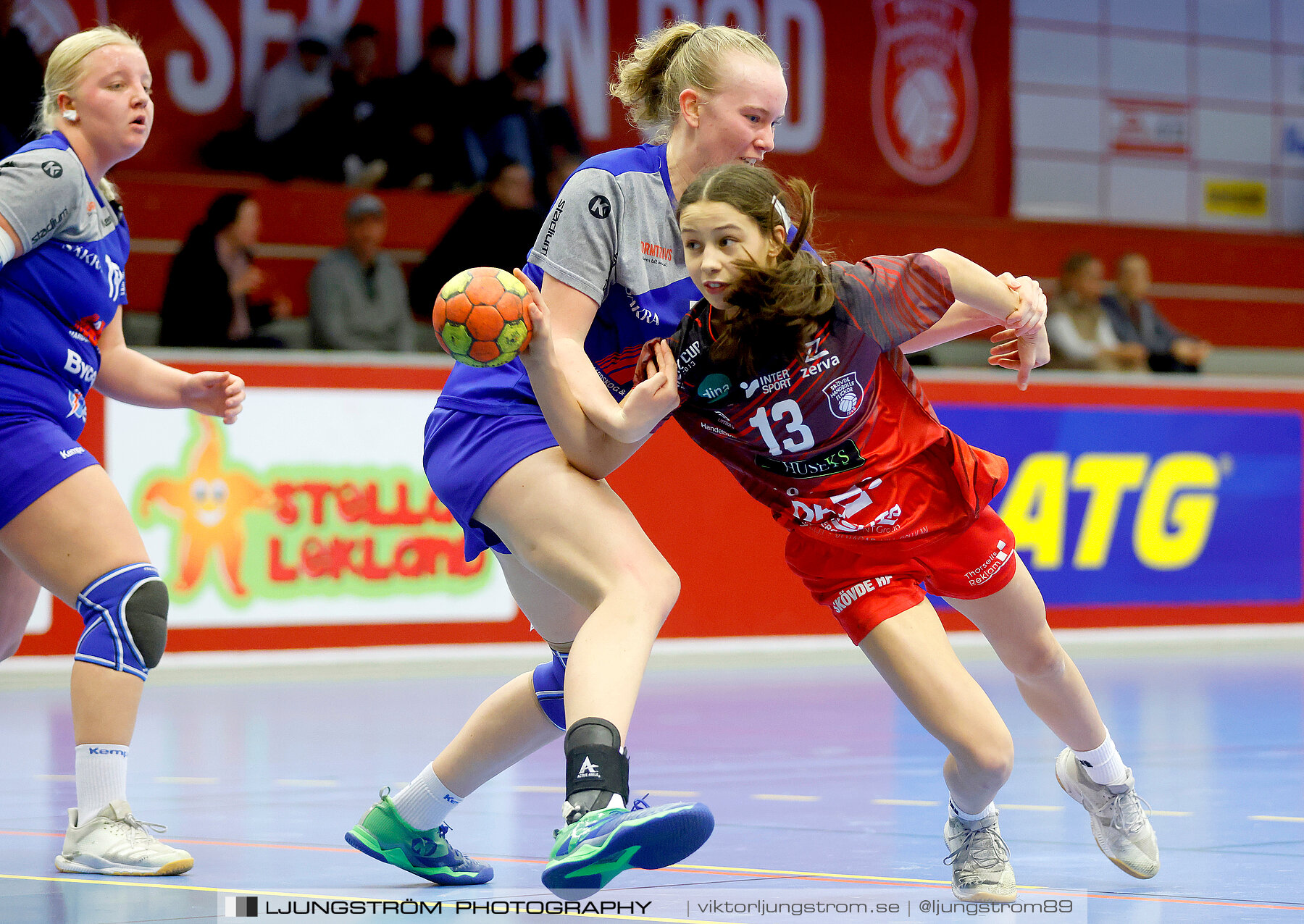 USM F16 Steg 3 Skövde HF Vit F06-IF Hallby HK 2 16-10,dam,Skövde Idrottshall,Skövde,Sverige,Ungdoms-SM,Handboll,2022,272876