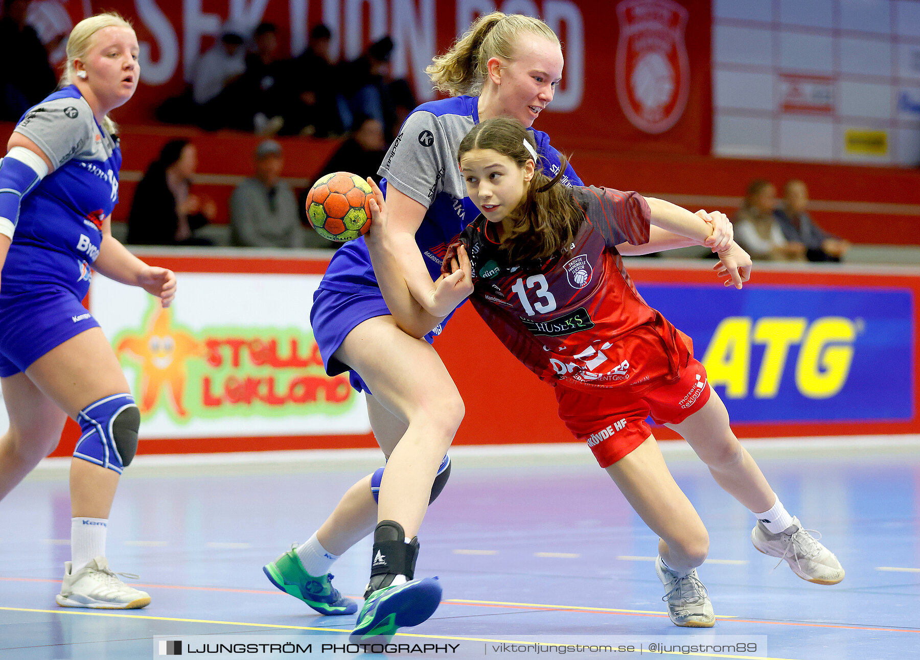 USM F16 Steg 3 Skövde HF Vit F06-IF Hallby HK 2 16-10,dam,Skövde Idrottshall,Skövde,Sverige,Ungdoms-SM,Handboll,2022,272877