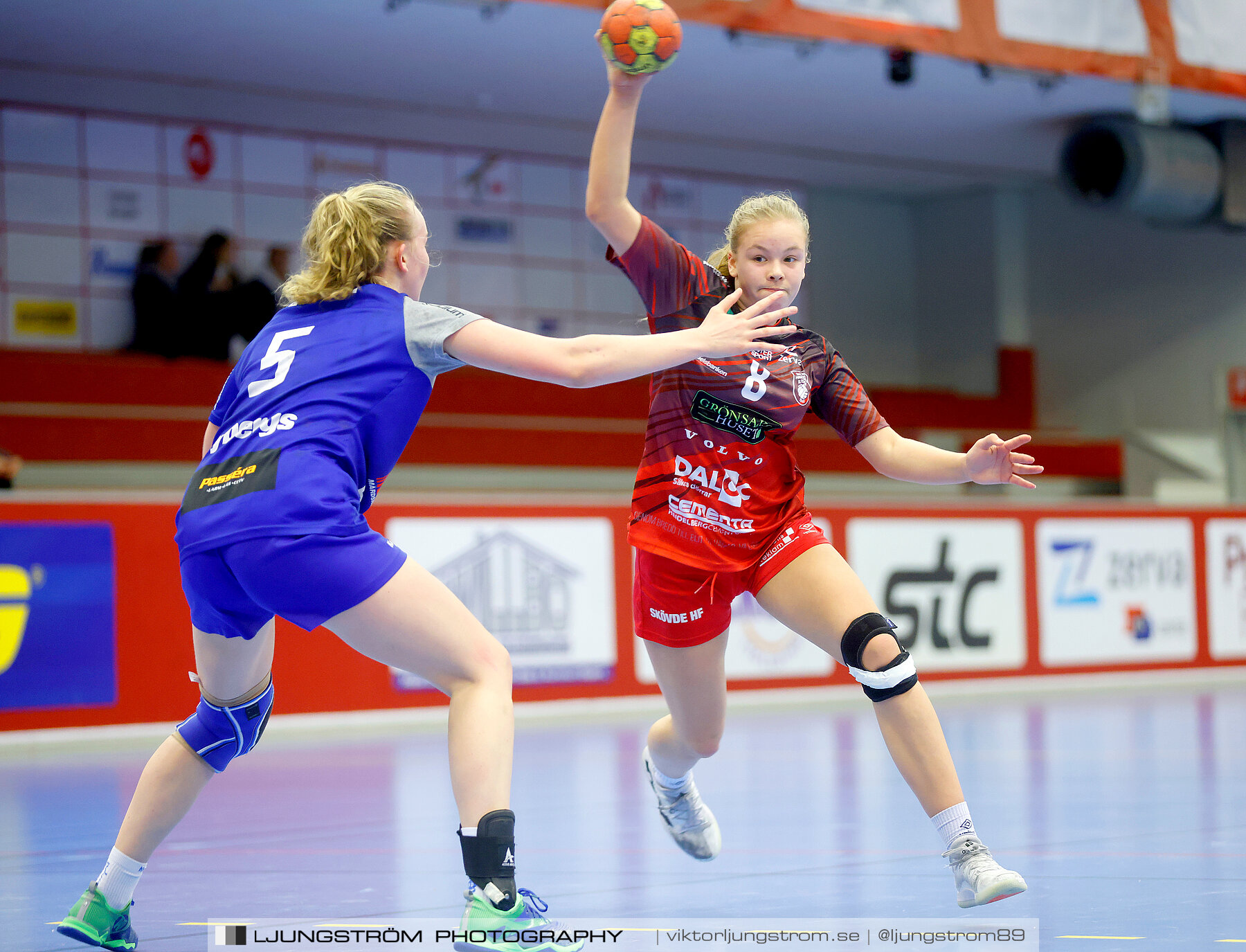 USM F16 Steg 3 Skövde HF Vit F06-IF Hallby HK 2 16-10,dam,Skövde Idrottshall,Skövde,Sverige,Ungdoms-SM,Handboll,2022,272888