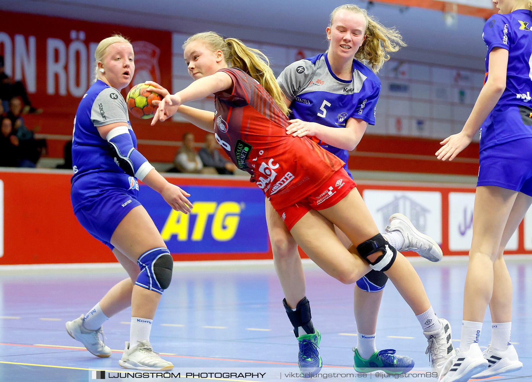 USM F16 Steg 3 Skövde HF Vit F06-IF Hallby HK 2 16-10,dam,Skövde Idrottshall,Skövde,Sverige,Ungdoms-SM,Handboll,2022,272891