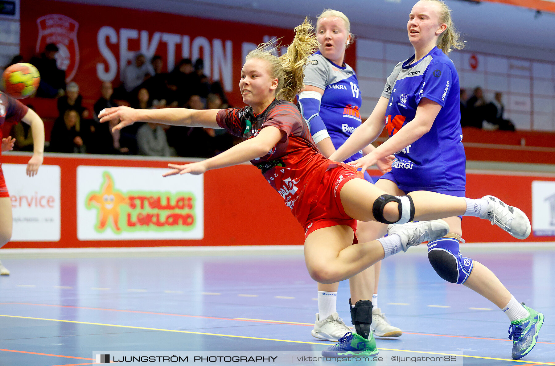 USM F16 Steg 3 Skövde HF Vit F06-IF Hallby HK 2 16-10,dam,Skövde Idrottshall,Skövde,Sverige,Ungdoms-SM,Handboll,2022,272896