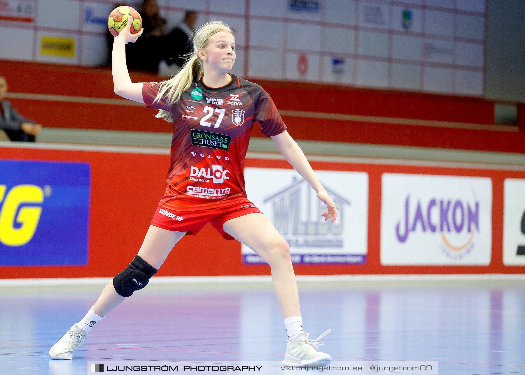 USM F16 Steg 3 Skövde HF Vit F06-IF Hallby HK 2 16-10,dam,Skövde Idrottshall,Skövde,Sverige,Ungdoms-SM,Handboll,2022,272898