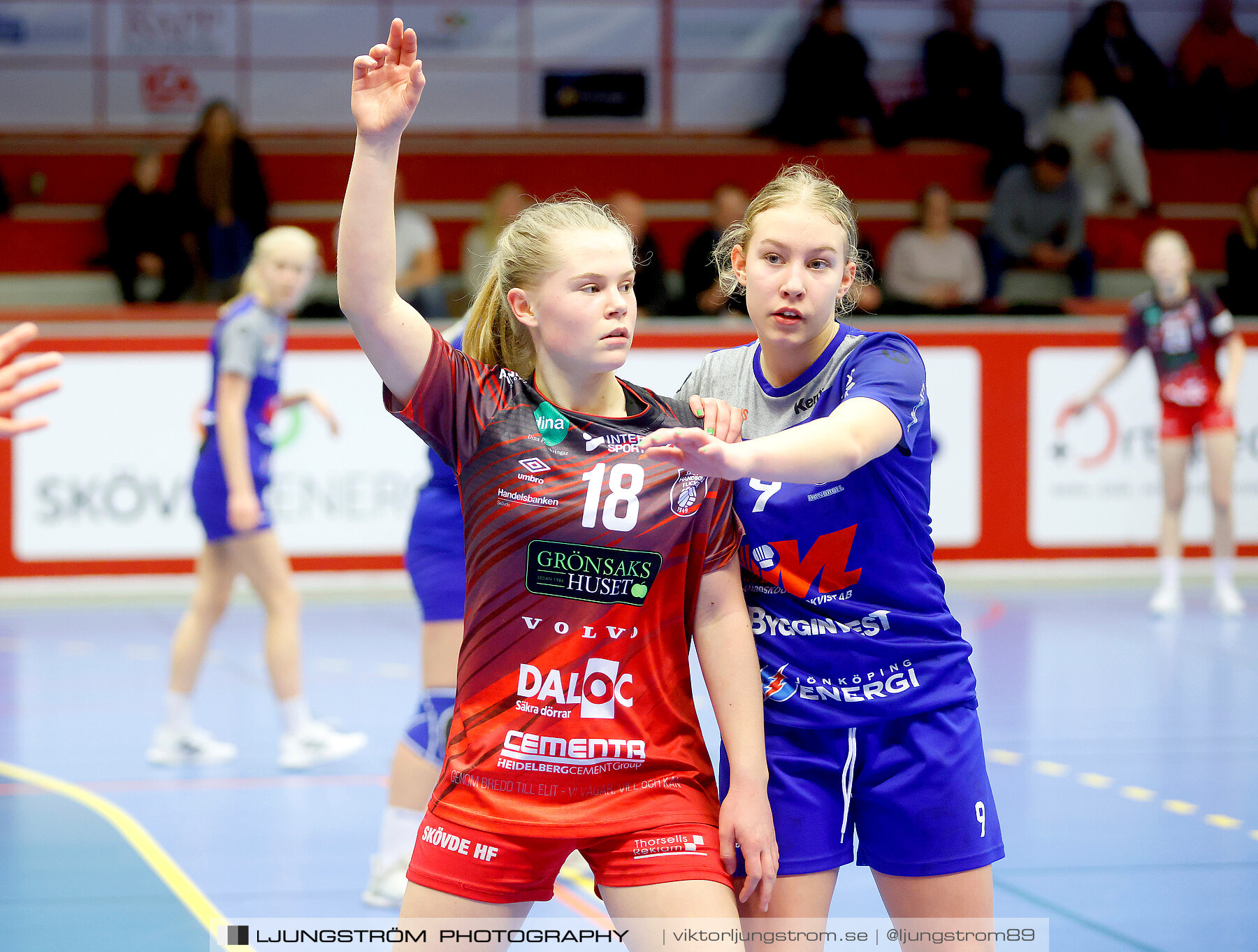 USM F16 Steg 3 Skövde HF Vit F06-IF Hallby HK 2 16-10,dam,Skövde Idrottshall,Skövde,Sverige,Ungdoms-SM,Handboll,2022,272923