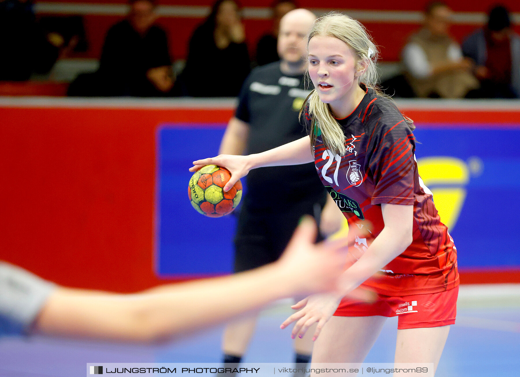 USM F16 Steg 3 Skövde HF Vit F06-IF Hallby HK 2 16-10,dam,Skövde Idrottshall,Skövde,Sverige,Ungdoms-SM,Handboll,2022,272934