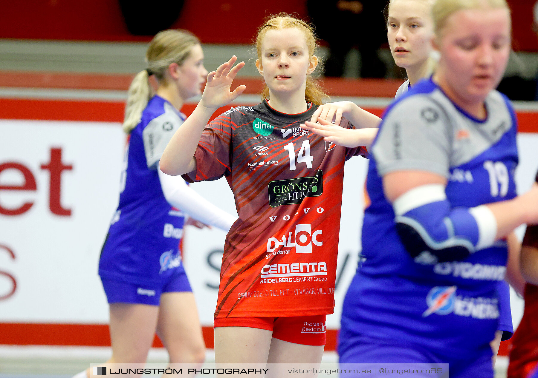 USM F16 Steg 3 Skövde HF Vit F06-IF Hallby HK 2 16-10,dam,Skövde Idrottshall,Skövde,Sverige,Ungdoms-SM,Handboll,2022,272936