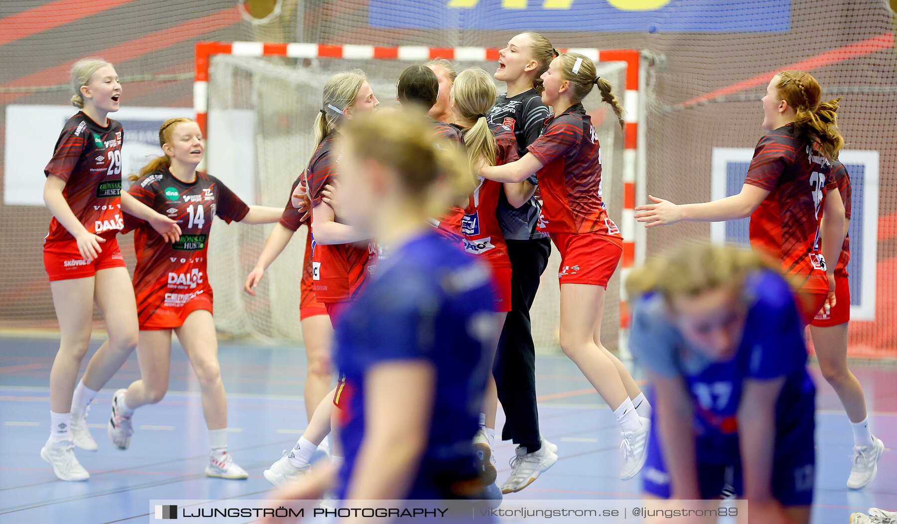 USM F16 Steg 3 Skövde HF Vit F06-IF Hallby HK 2 16-10,dam,Skövde Idrottshall,Skövde,Sverige,Ungdoms-SM,Handboll,2022,272945