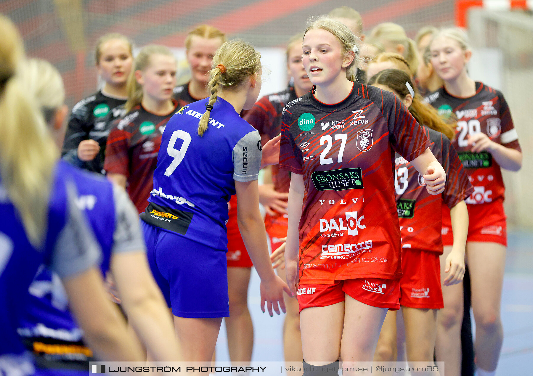 USM F16 Steg 3 Skövde HF Vit F06-IF Hallby HK 2 16-10,dam,Skövde Idrottshall,Skövde,Sverige,Ungdoms-SM,Handboll,2022,272953