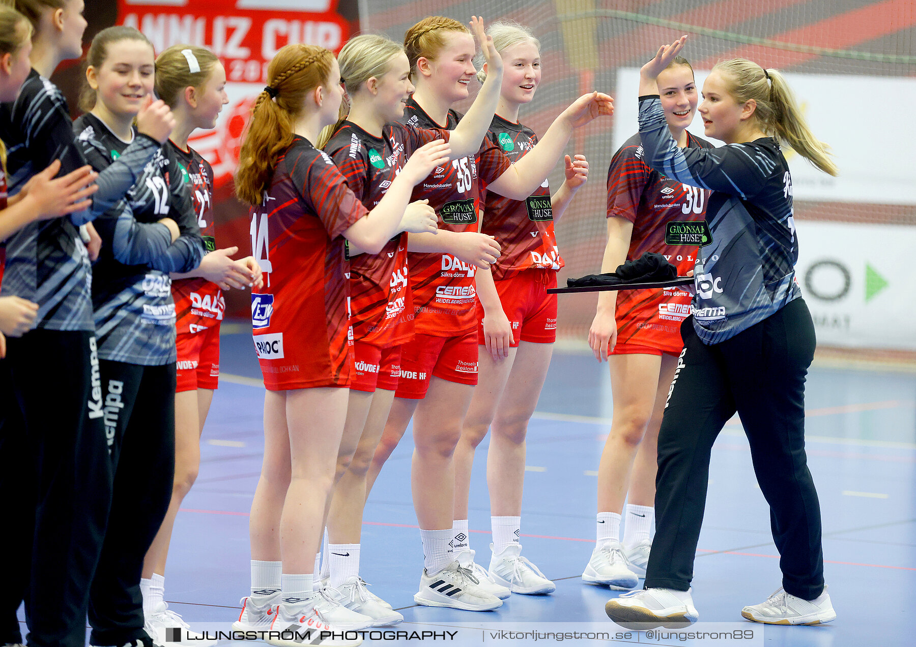 USM F16 Steg 3 Skövde HF Vit F06-IF Hallby HK 2 16-10,dam,Skövde Idrottshall,Skövde,Sverige,Ungdoms-SM,Handboll,2022,272962