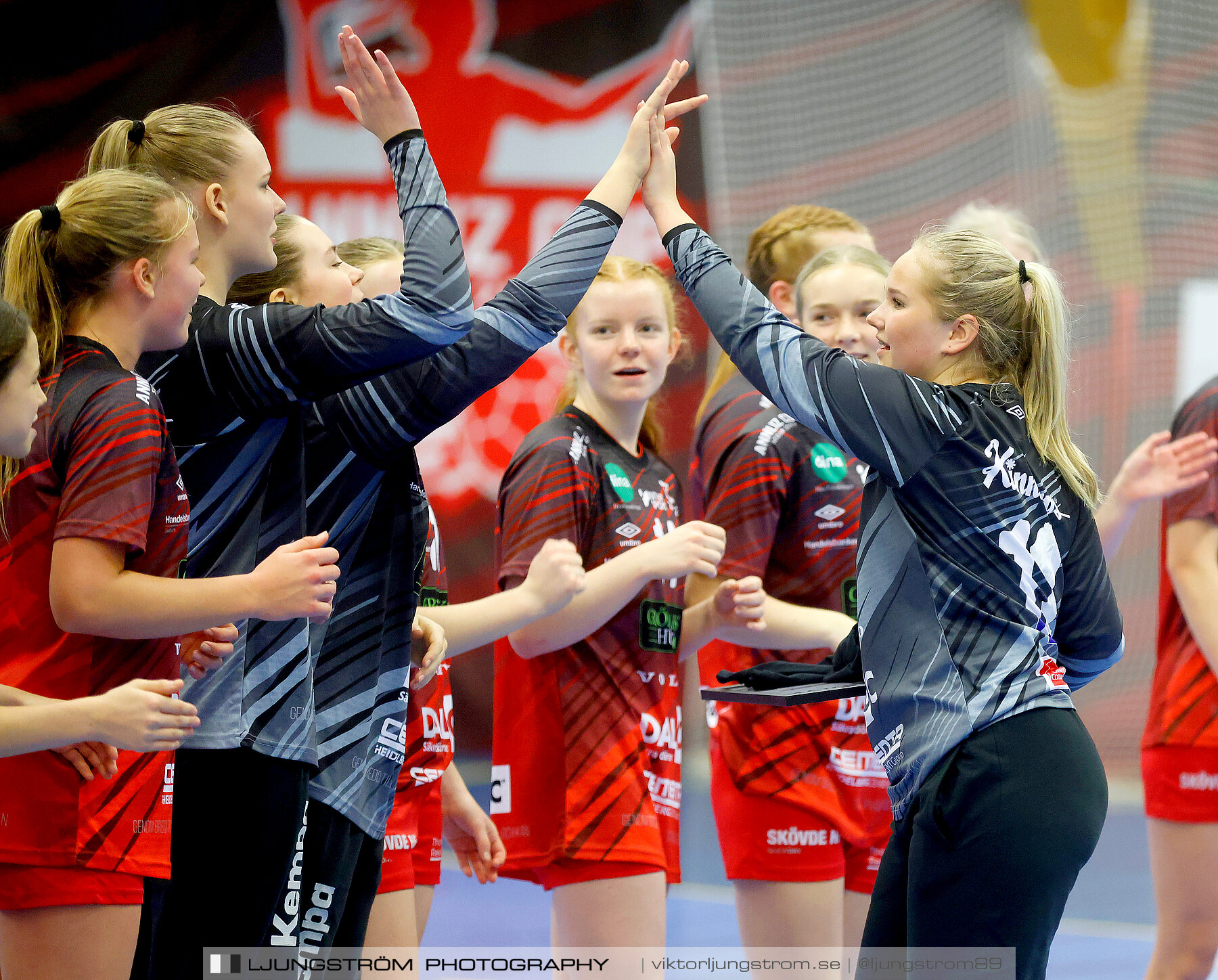 USM F16 Steg 3 Skövde HF Vit F06-IF Hallby HK 2 16-10,dam,Skövde Idrottshall,Skövde,Sverige,Ungdoms-SM,Handboll,2022,272965