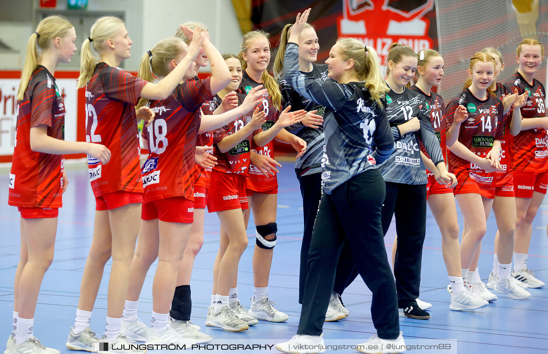 USM F16 Steg 3 Skövde HF Vit F06-IF Hallby HK 2 16-10,dam,Skövde Idrottshall,Skövde,Sverige,Ungdoms-SM,Handboll,2022,272966