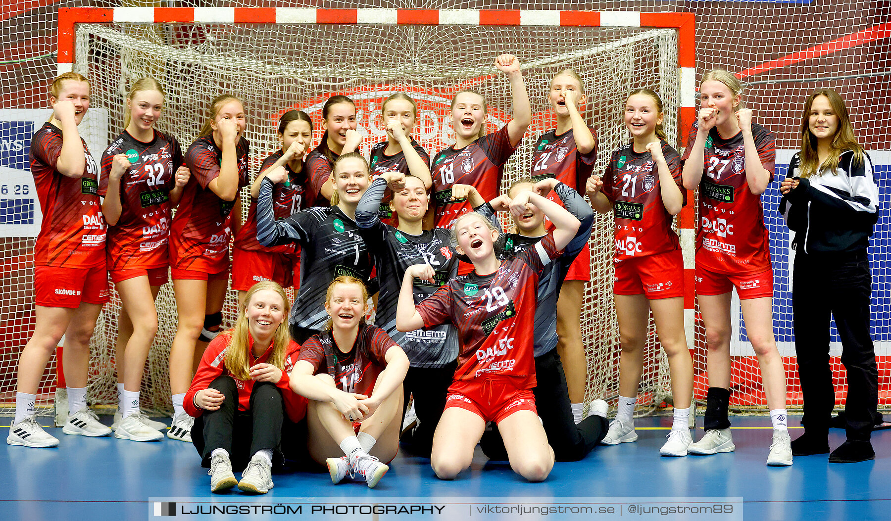 USM F16 Steg 3 Skövde HF Vit F06-IF Hallby HK 2 16-10,dam,Skövde Idrottshall,Skövde,Sverige,Ungdoms-SM,Handboll,2022,272968