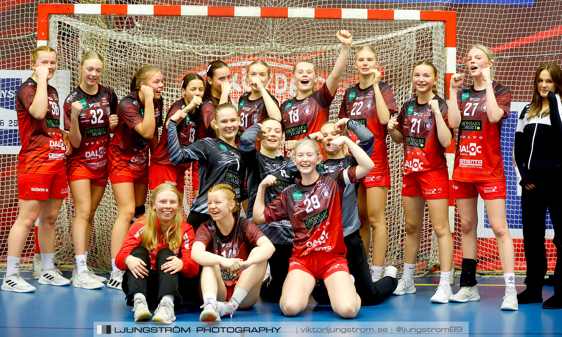 USM F16 Steg 3 Skövde HF Vit F06-IF Hallby HK 2 16-10,dam,Skövde Idrottshall,Skövde,Sverige,Ungdoms-SM,Handboll,2022,272969