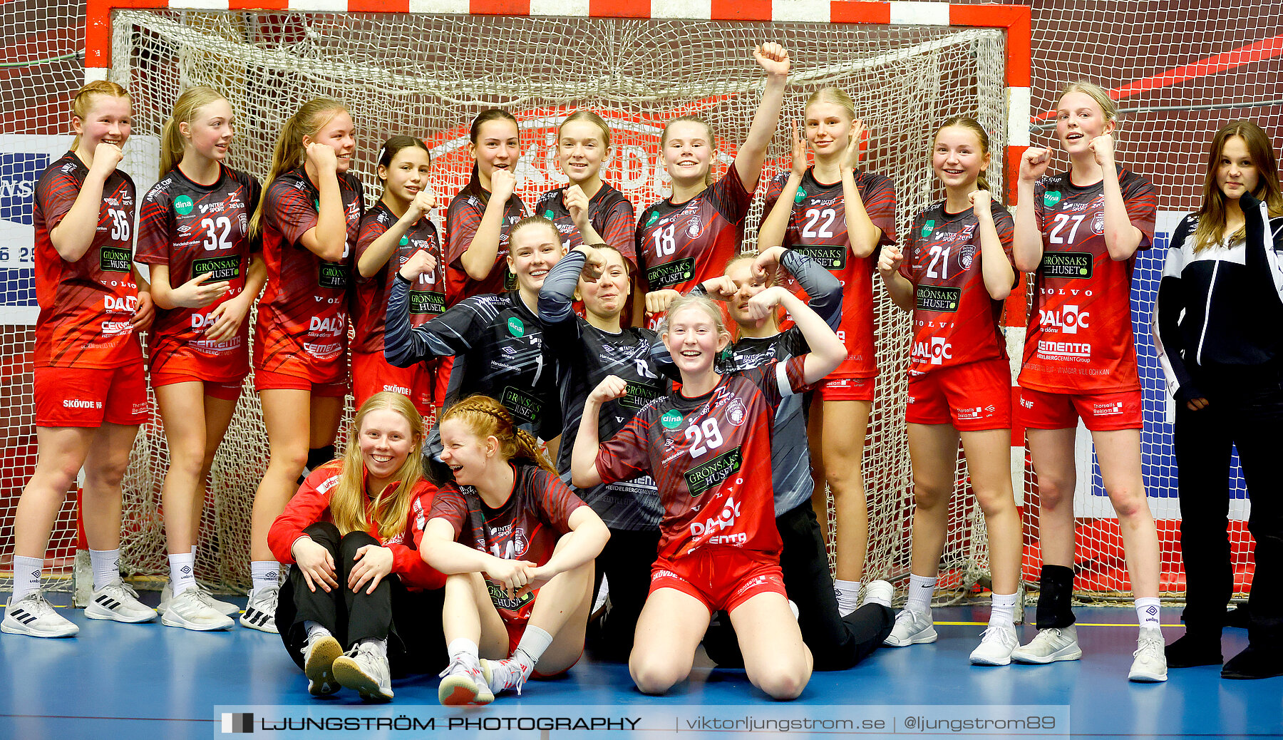 USM F16 Steg 3 Skövde HF Vit F06-IF Hallby HK 2 16-10,dam,Skövde Idrottshall,Skövde,Sverige,Ungdoms-SM,Handboll,2022,272970